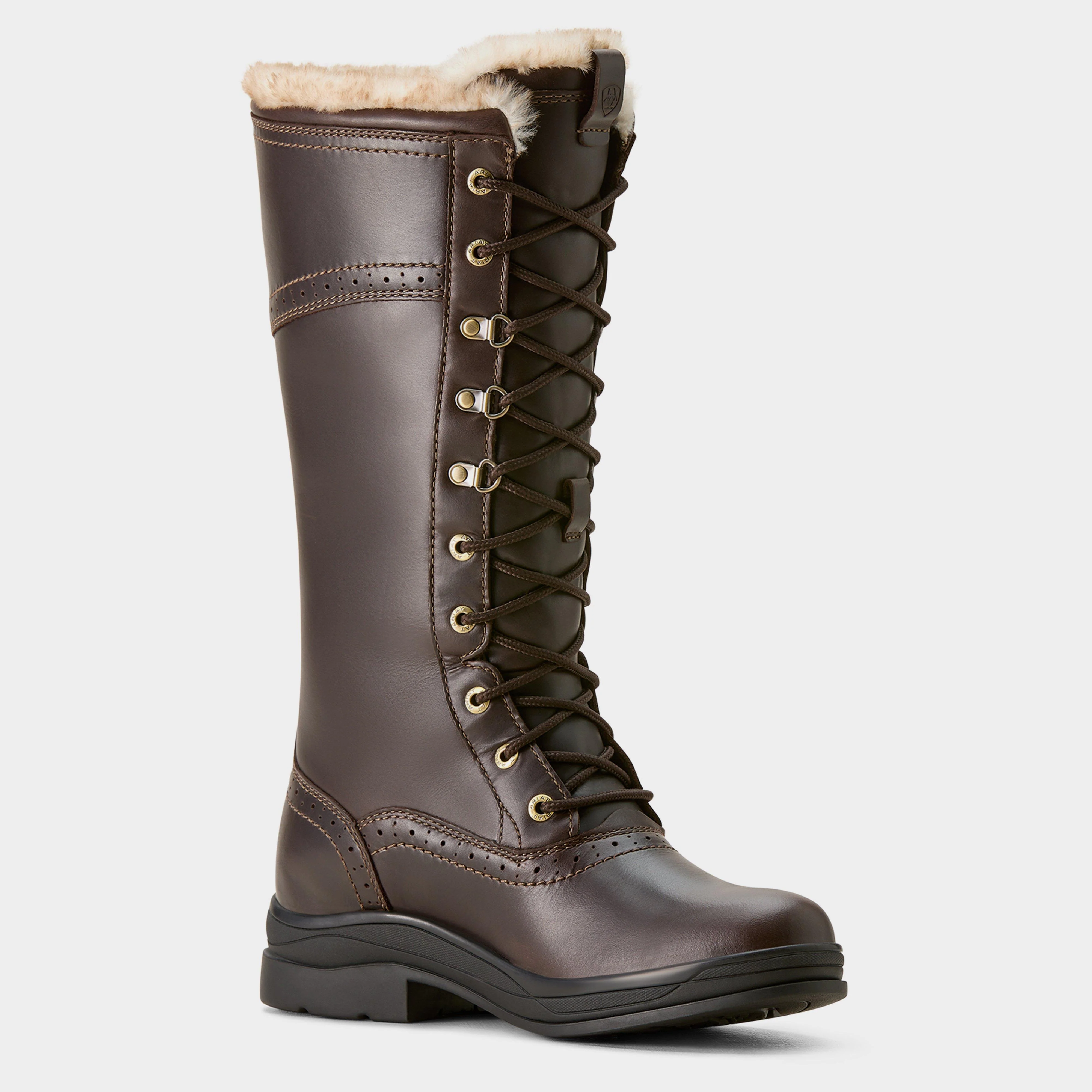 Womens Wythburn II Sherpa Waterproof Boots Dark Mocha - Image 3