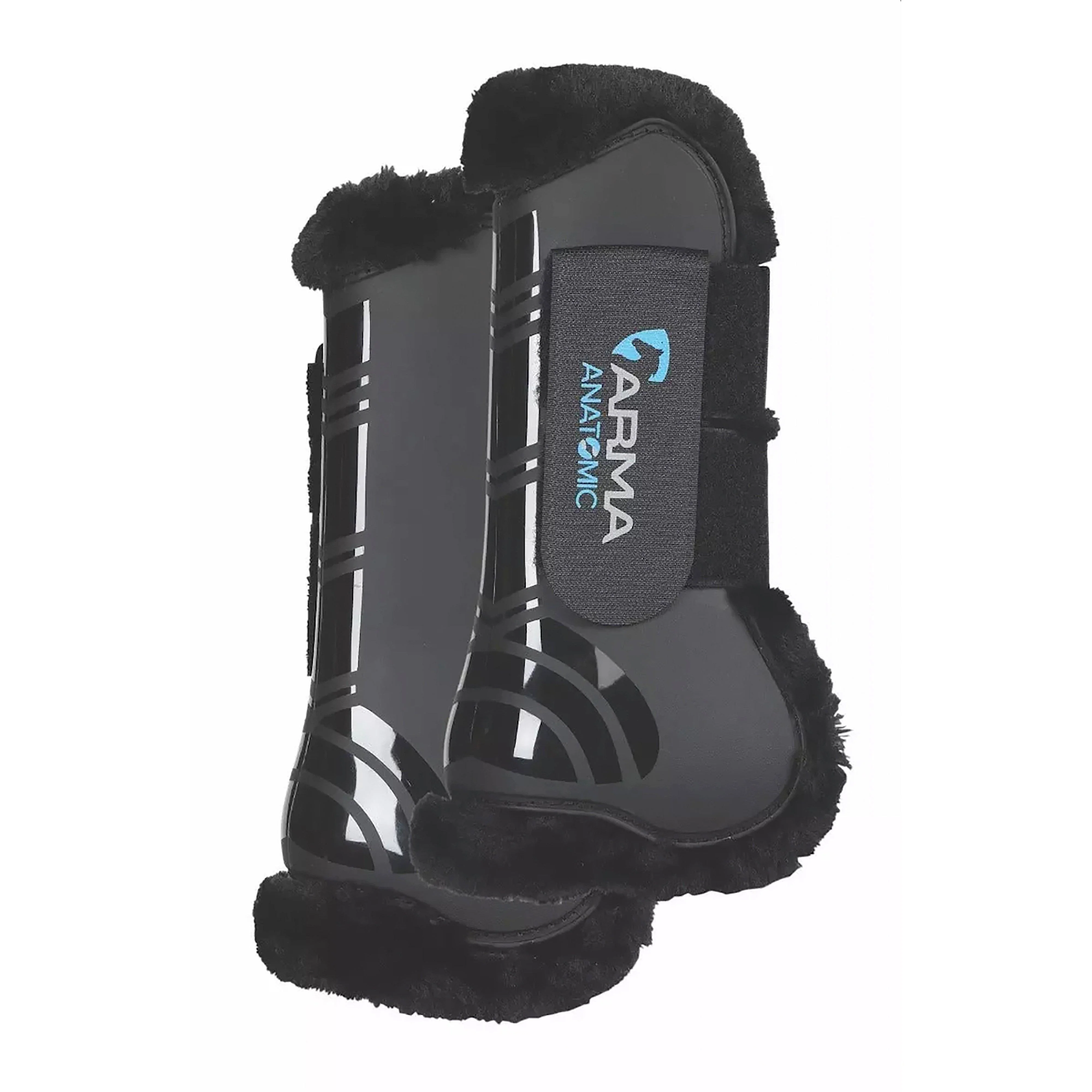 Anatomic SupaFleece Tendon Boots Black - Image 3