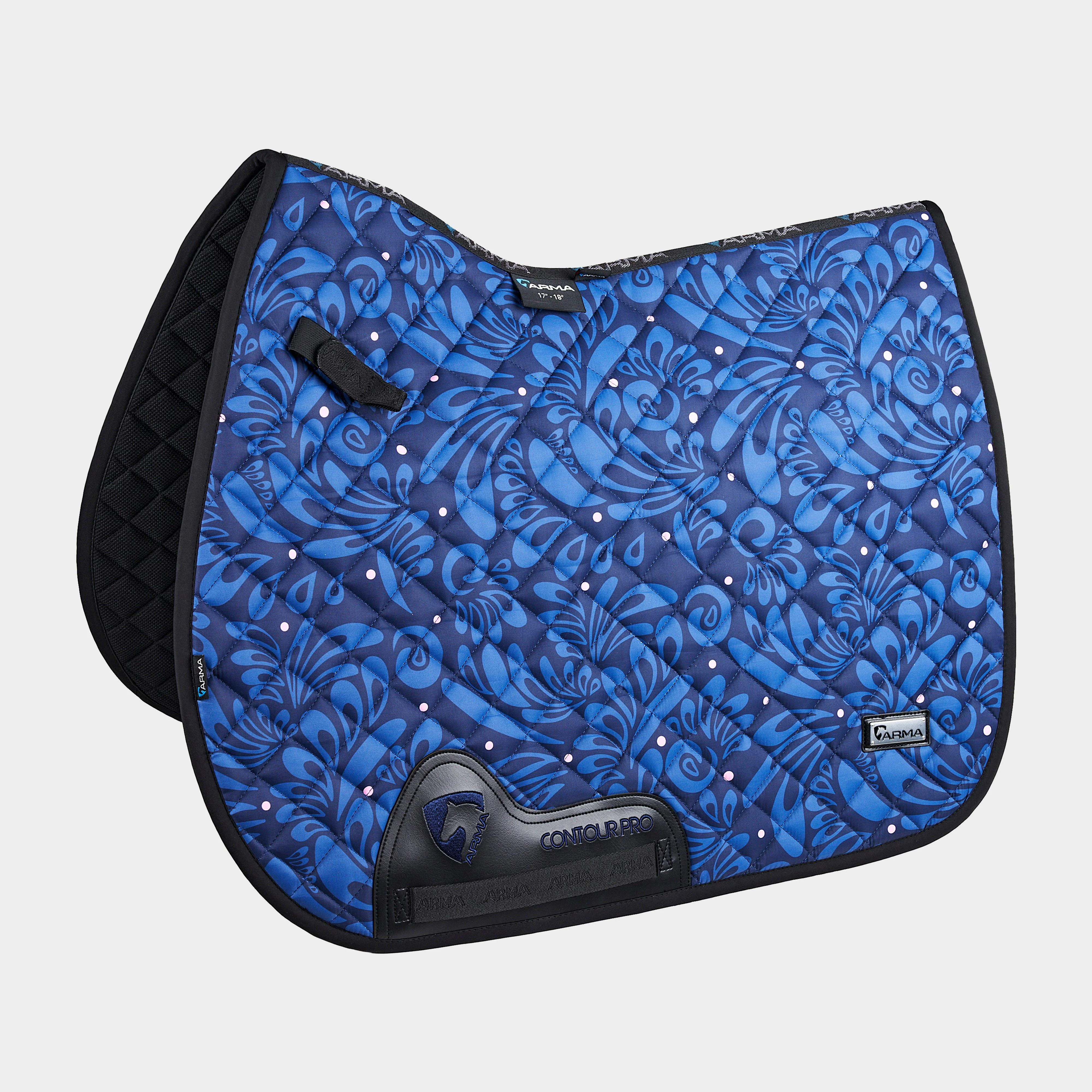 Hyde Park Saddlecloth Navy Paisley