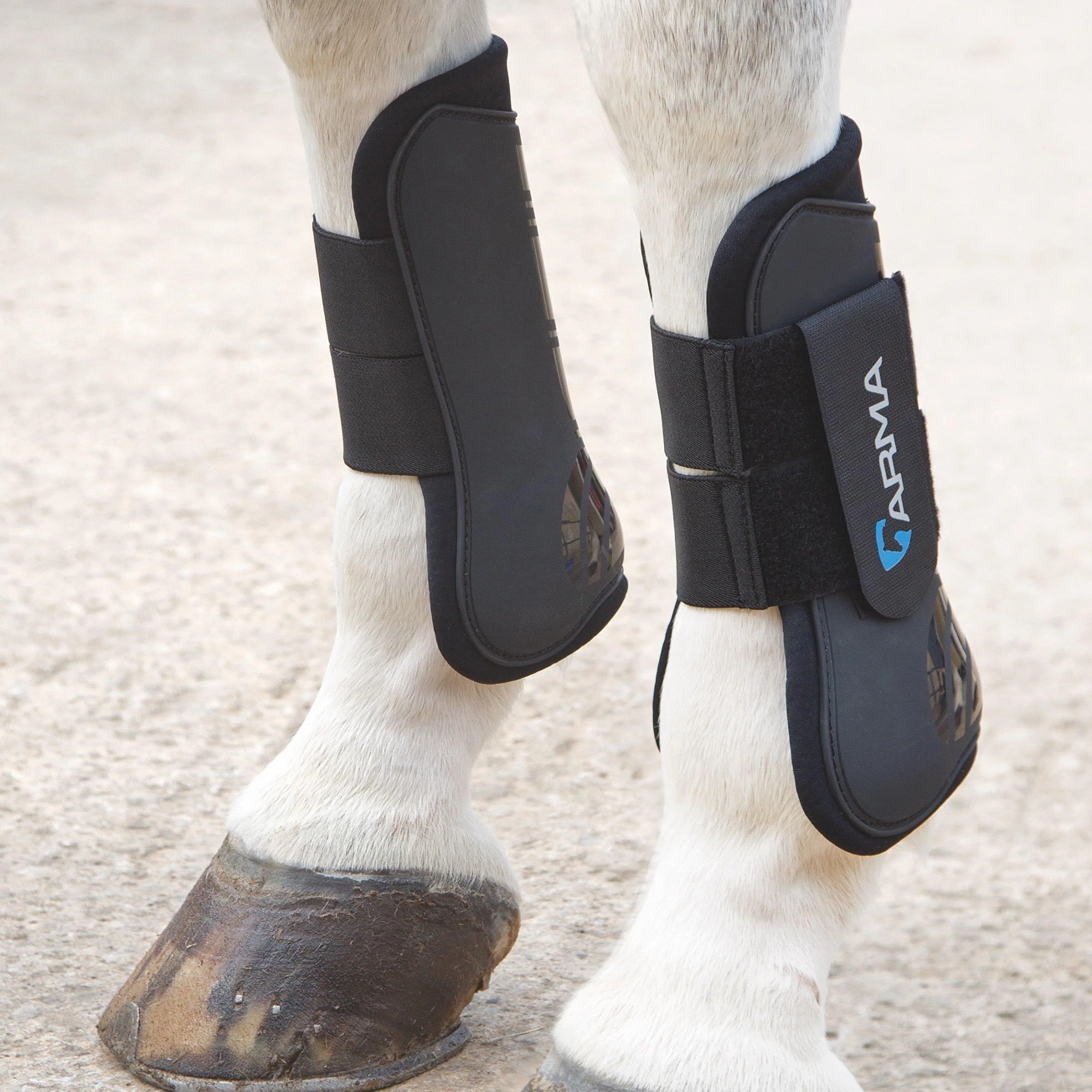Tendon Boots Black Full - Image 2