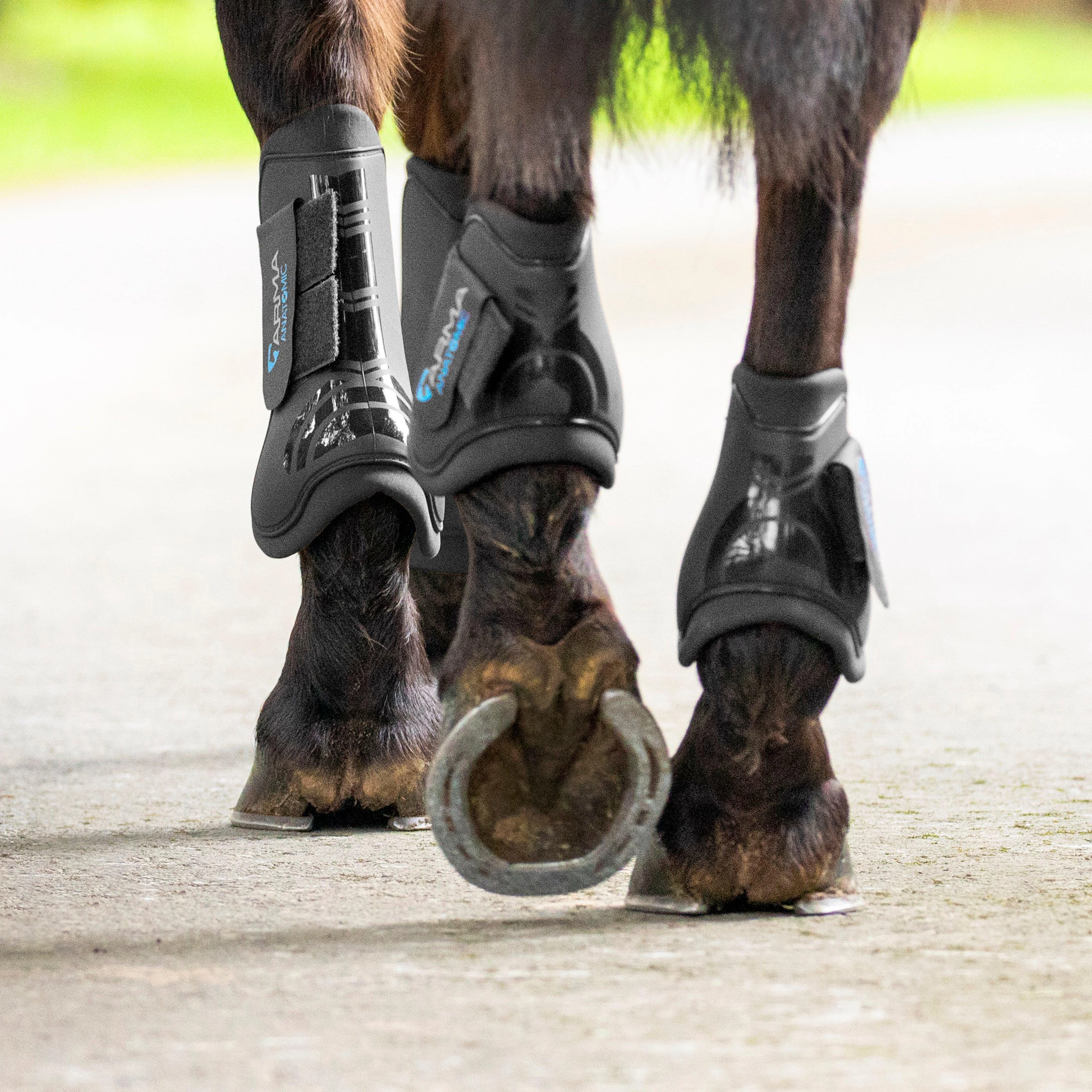 Tendon Boots Black Pony - Image 3