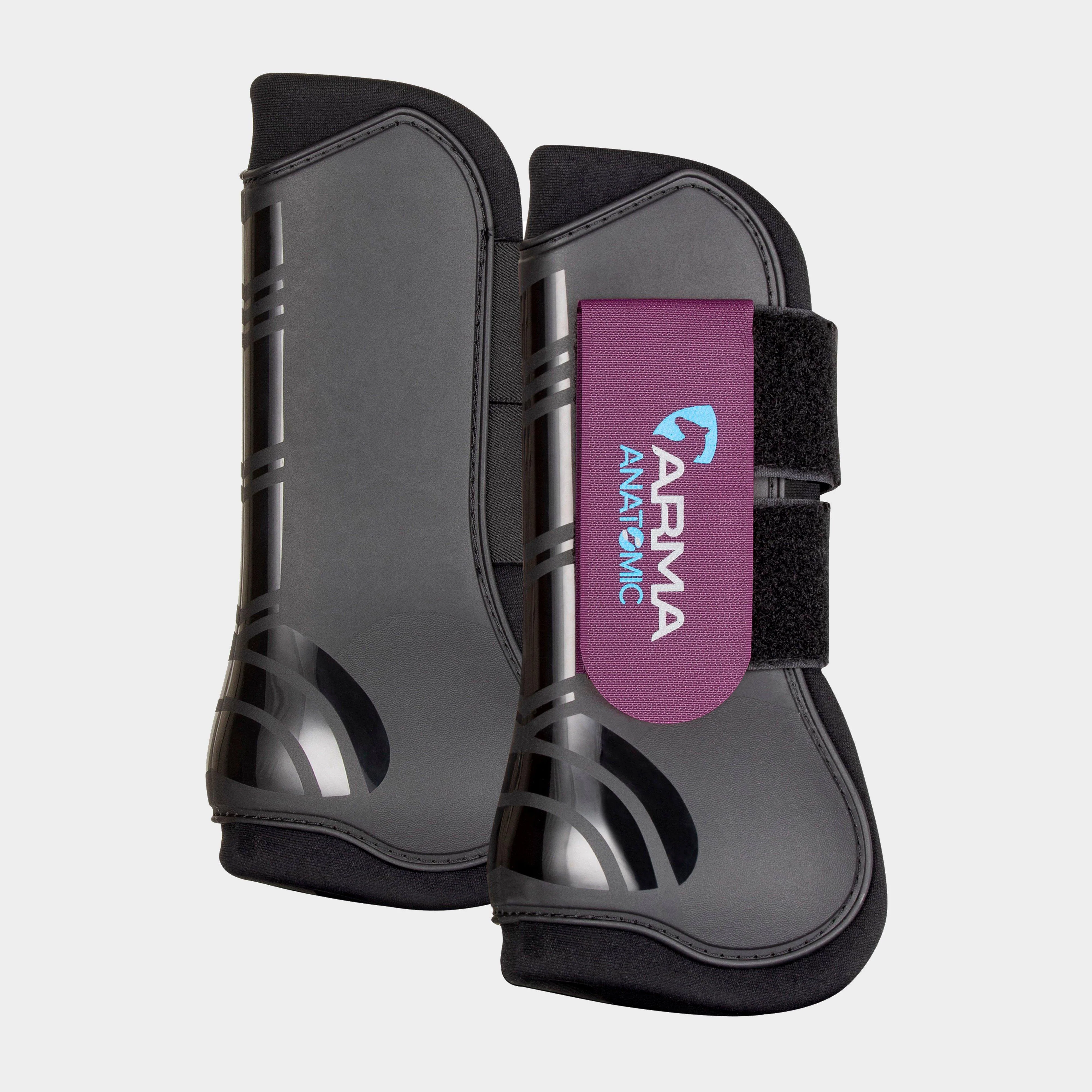 Tendon Boots Plum