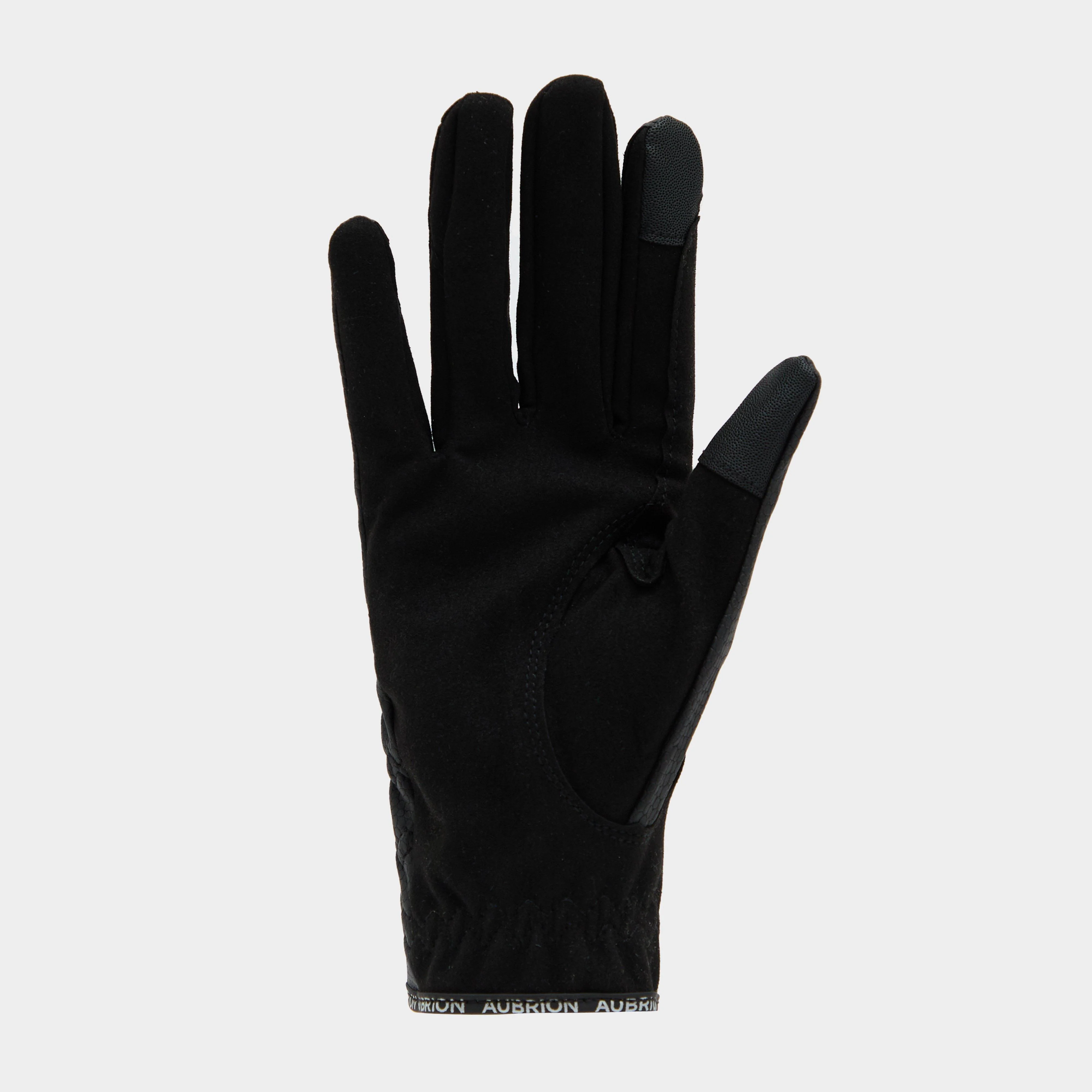 Adults Aachen FlexFit Riding Gloves Black - Image 2