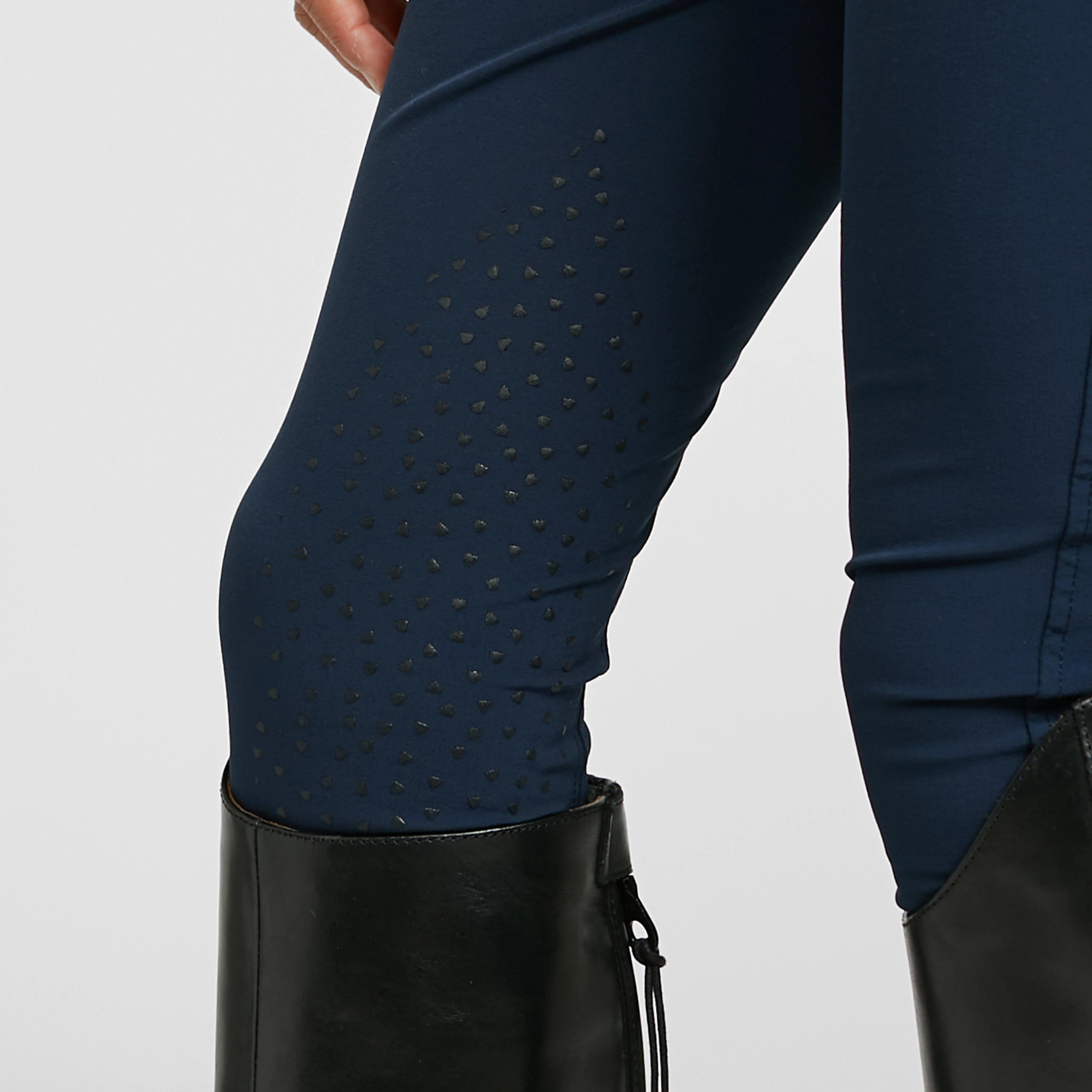 Aubrion Boys Walton Knee Patch Breeches Navy - Image 5