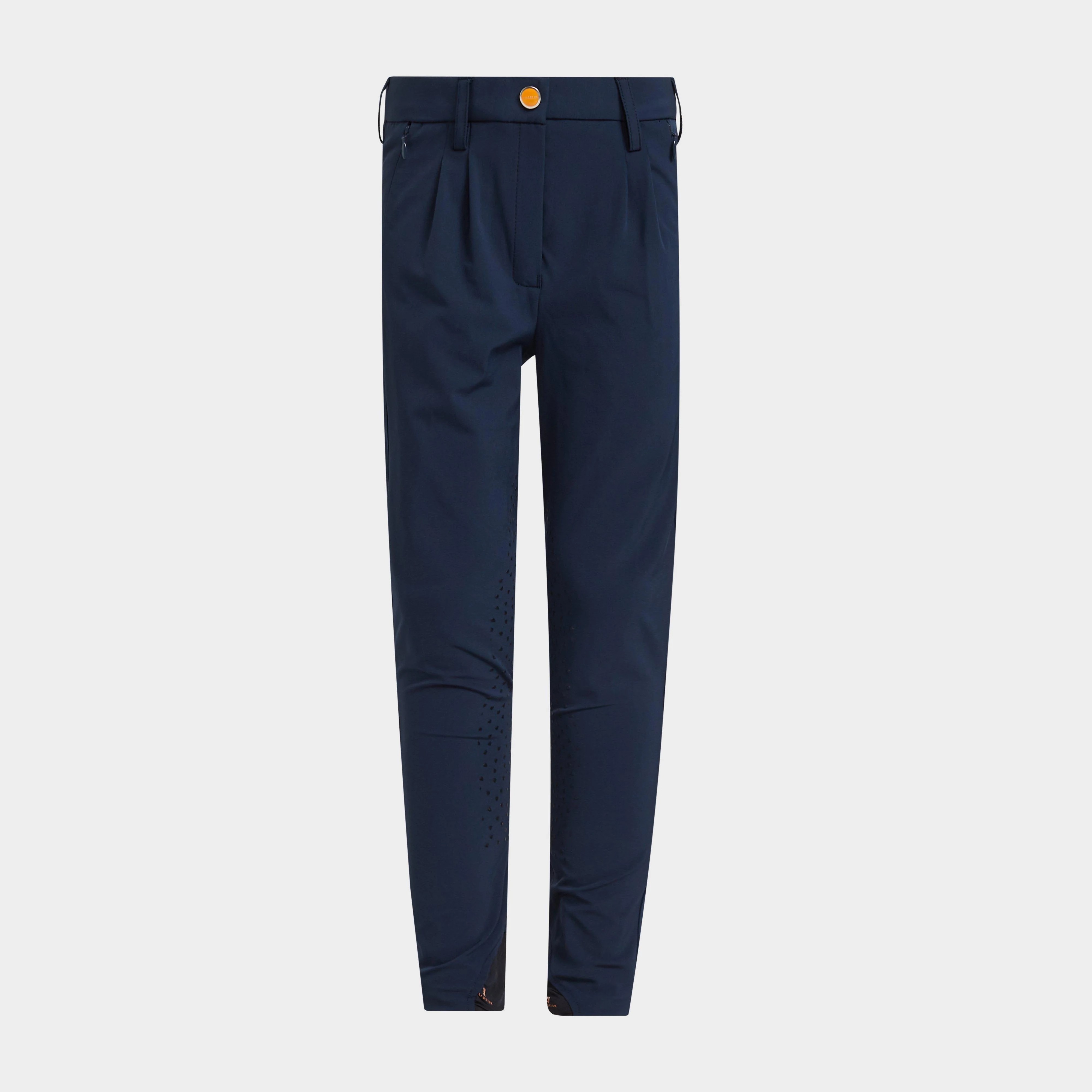 Aubrion Boys Walton Knee Patch Breeches Navy - Image 6