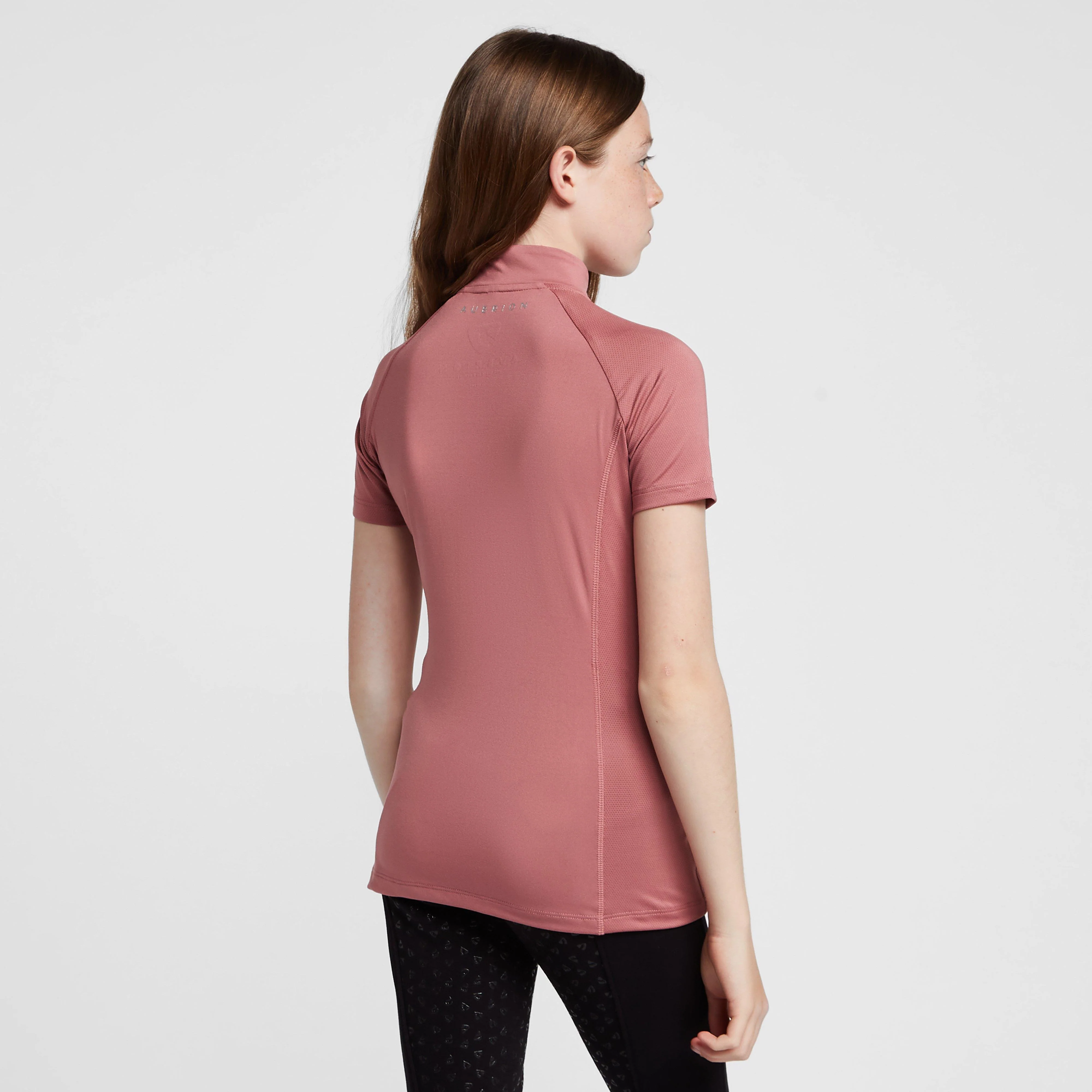 Childs Highgate Short Sleeve Base Layer Dusky Pink - Image 2