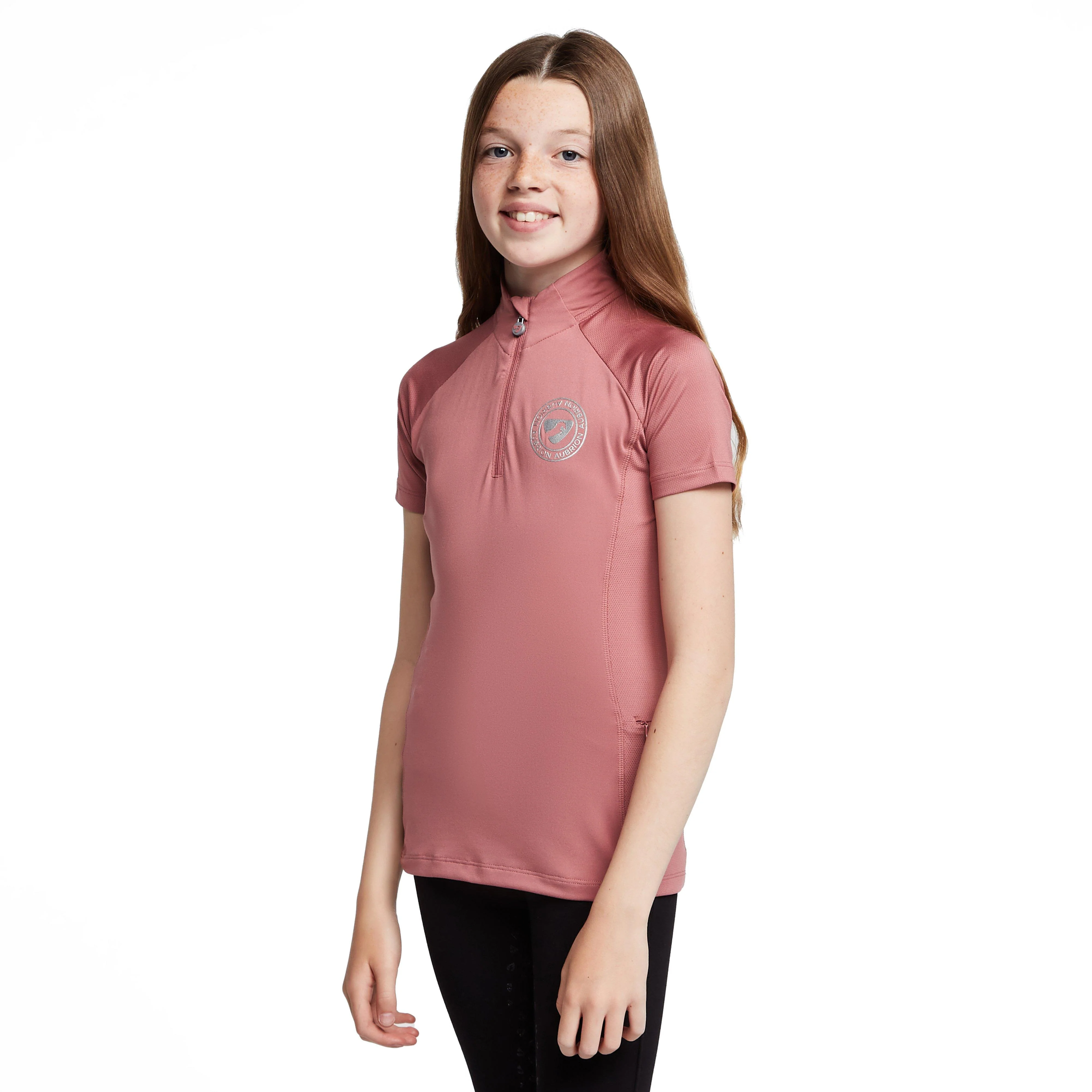 Childs Highgate Short Sleeve Base Layer Dusky Pink - Image 8