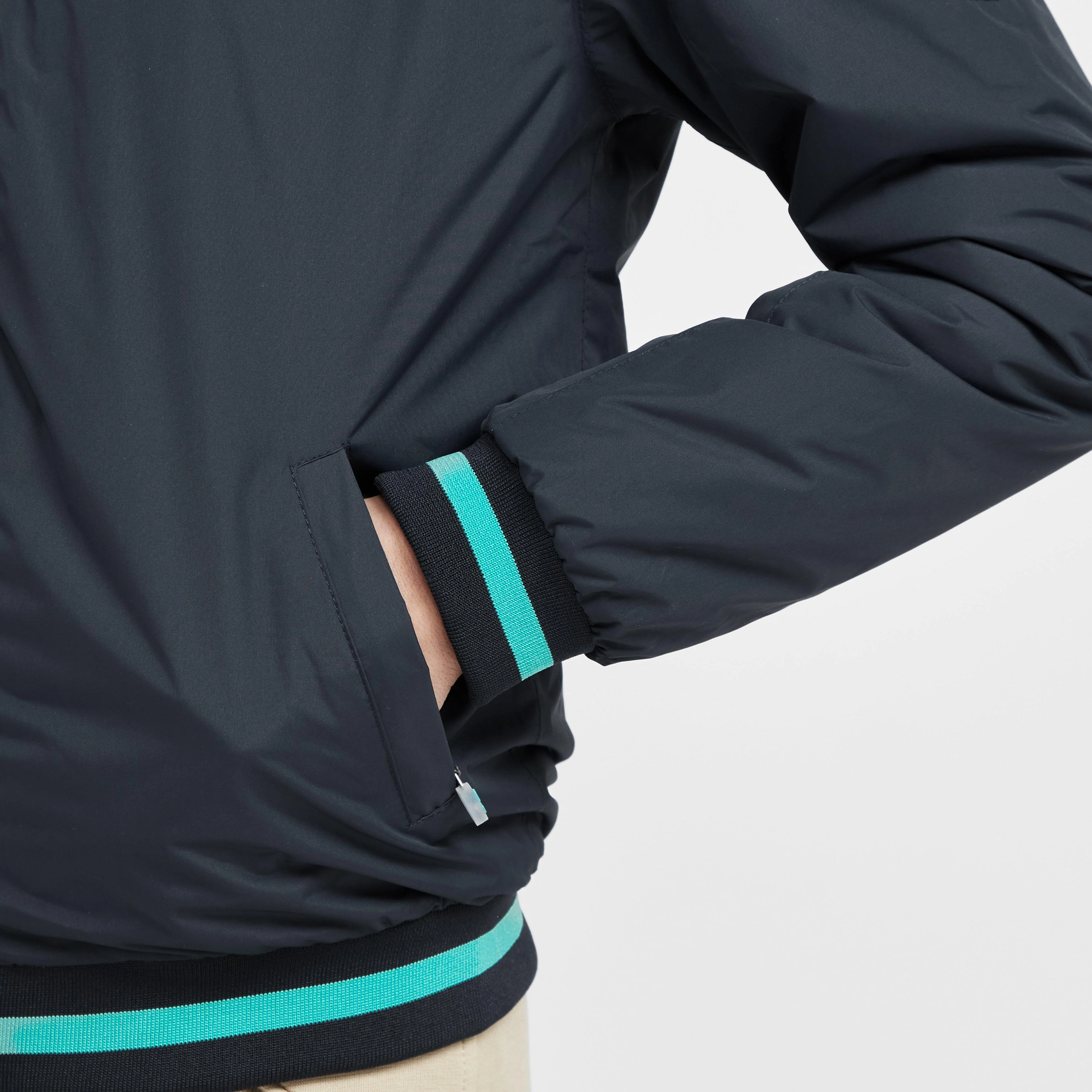 Childs Homerton Bomber Jacket Navy Blue - Image 4
