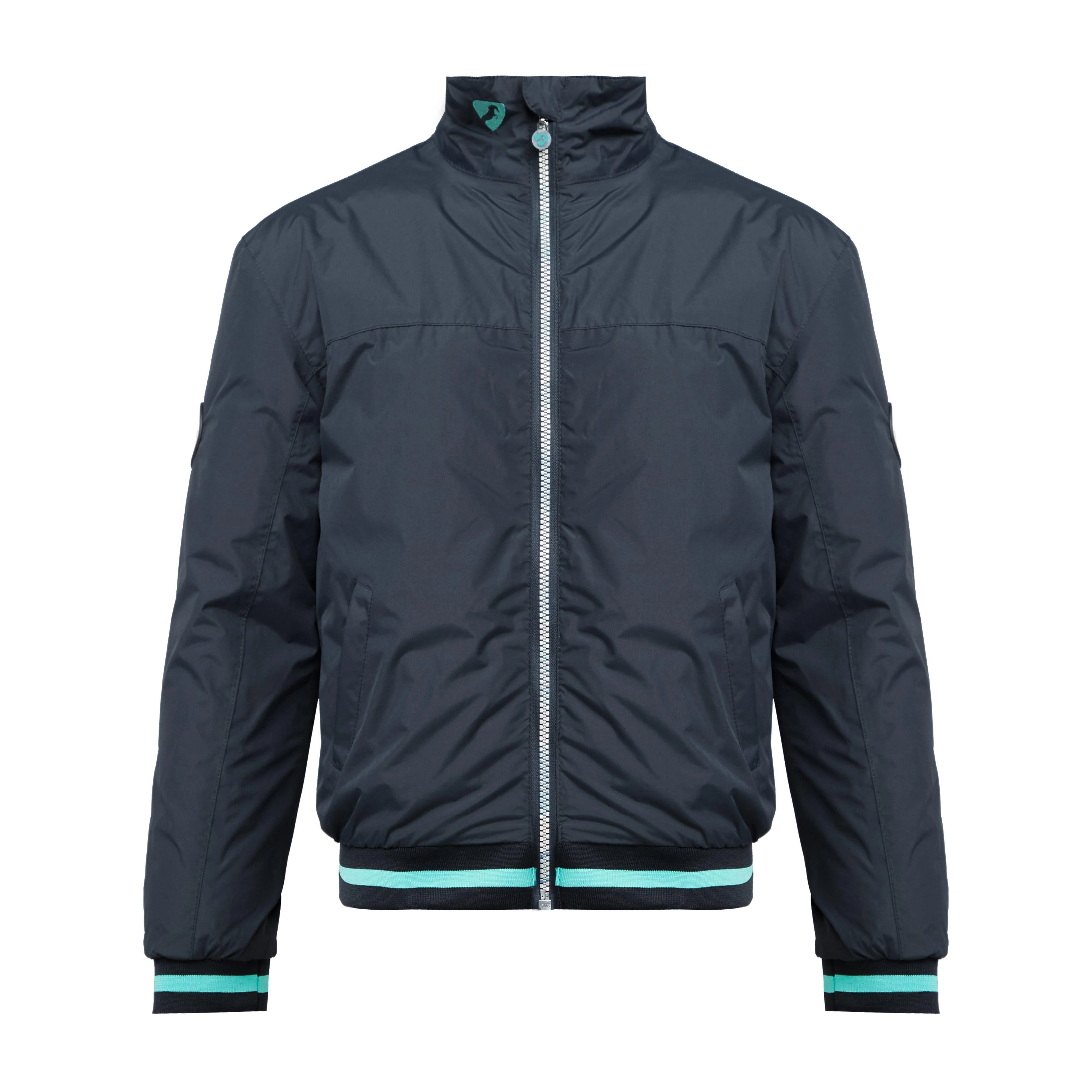 Childs Homerton Bomber Jacket Navy Blue - Image 7