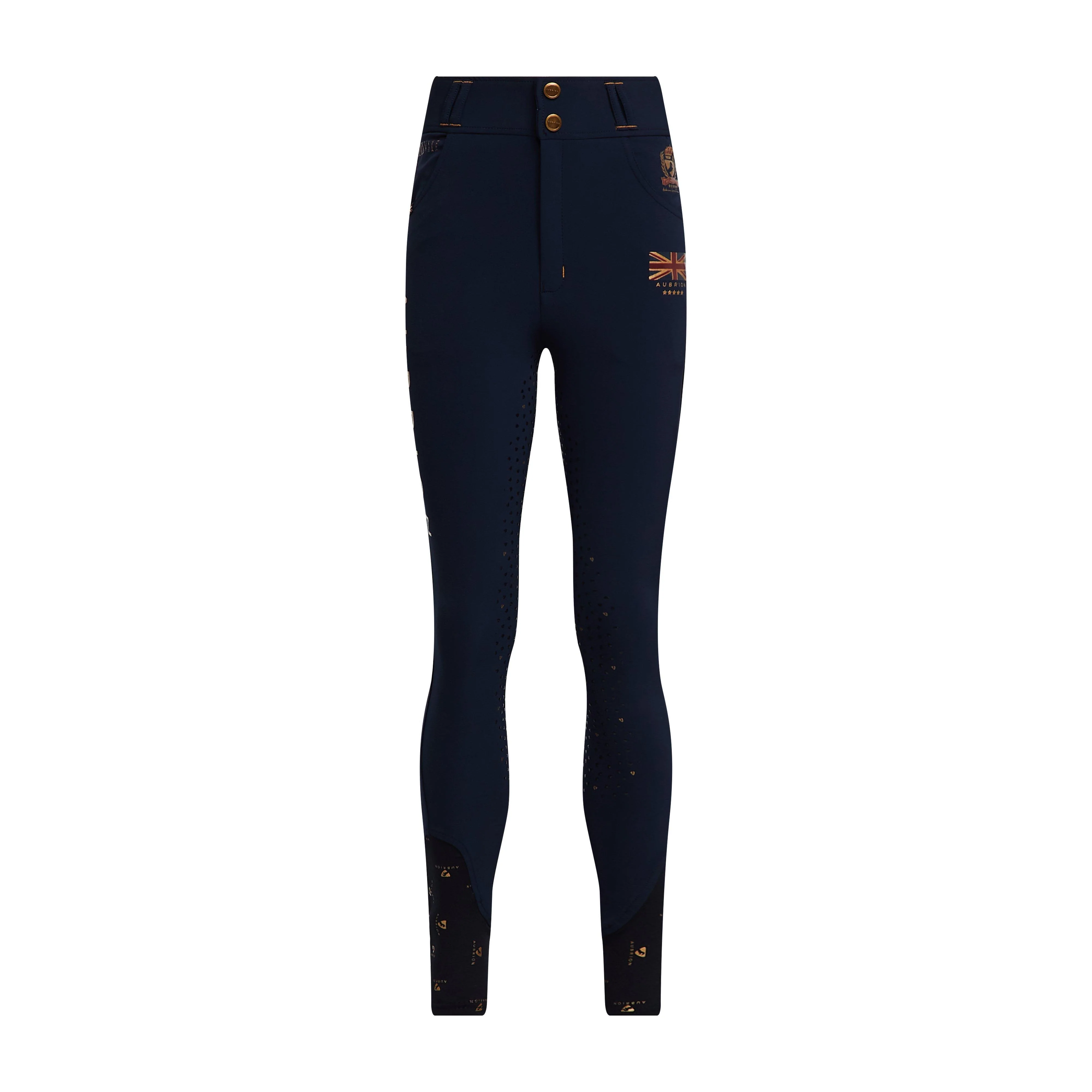 Childs Team Breeches Navy - Image 10