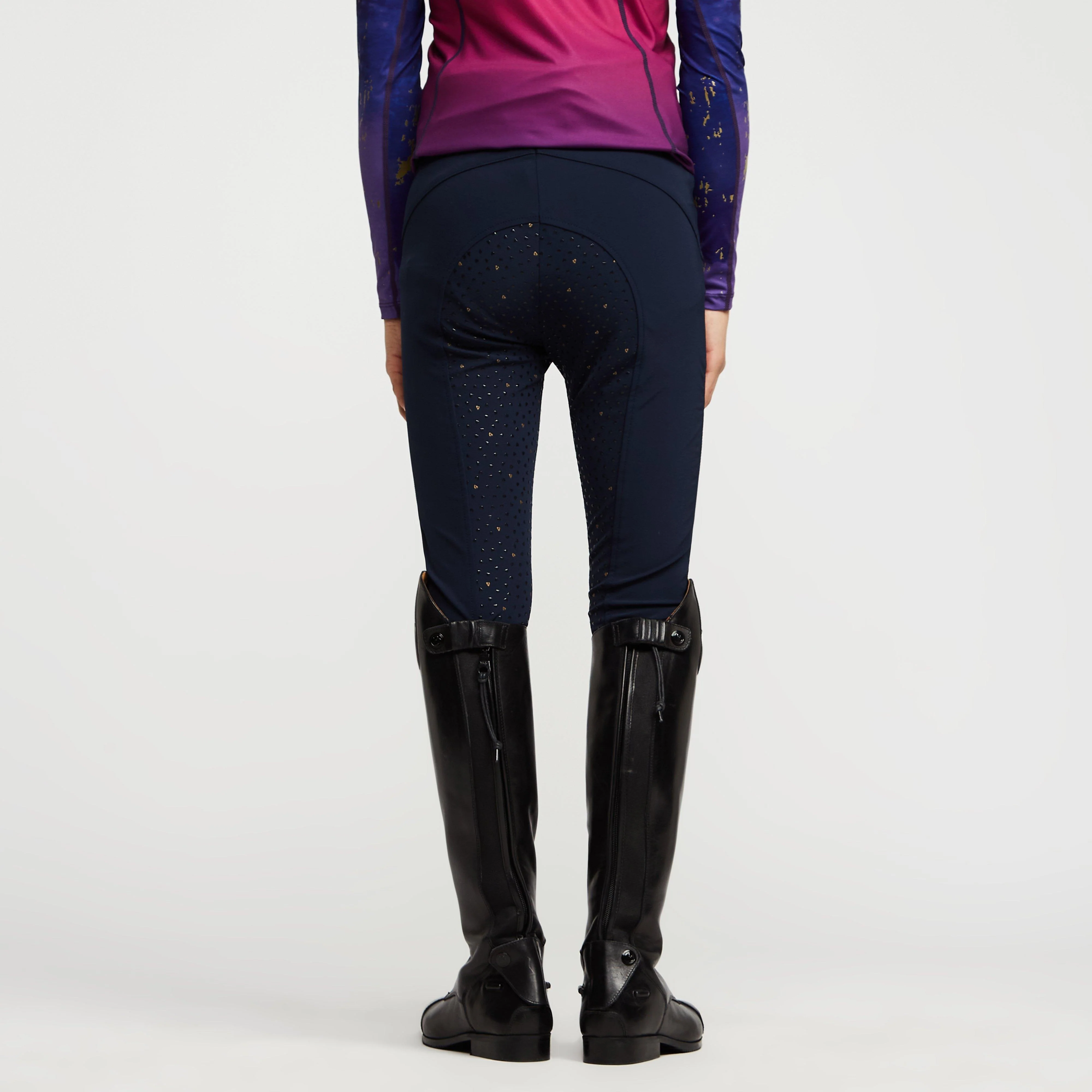 Childs Team Breeches Navy - Image 2