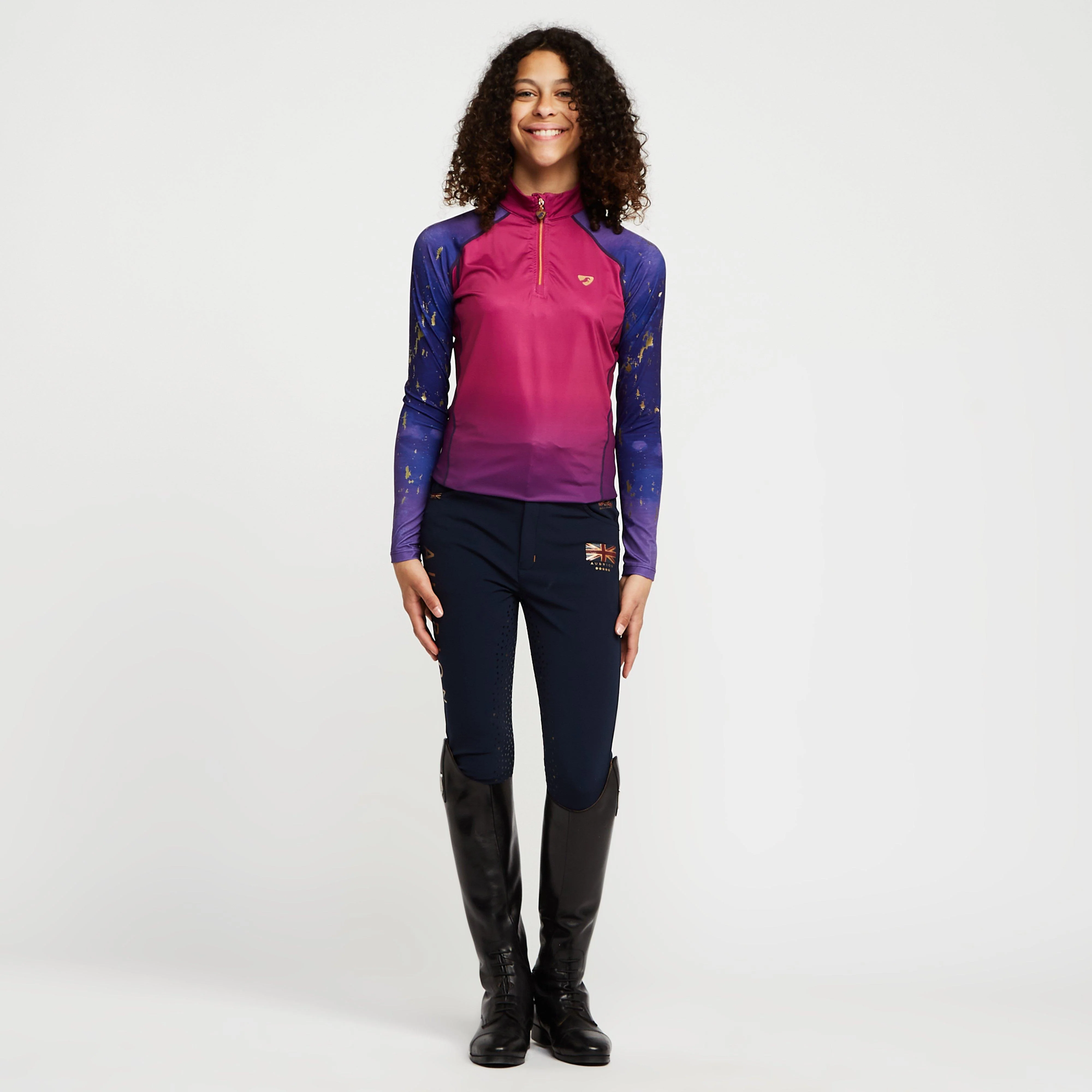 Childs Team Breeches Navy - Image 3