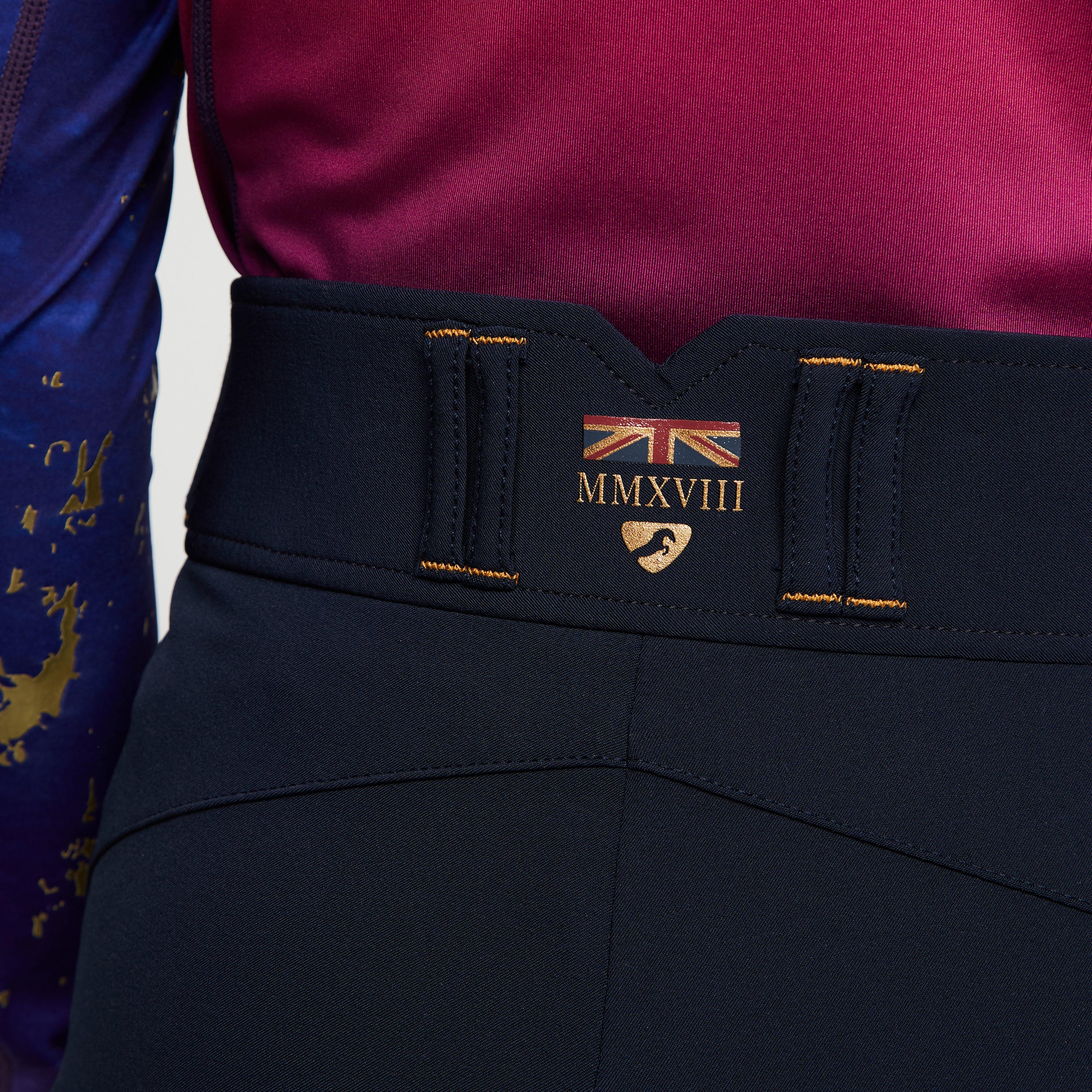 Childs Team Breeches Navy - Image 9
