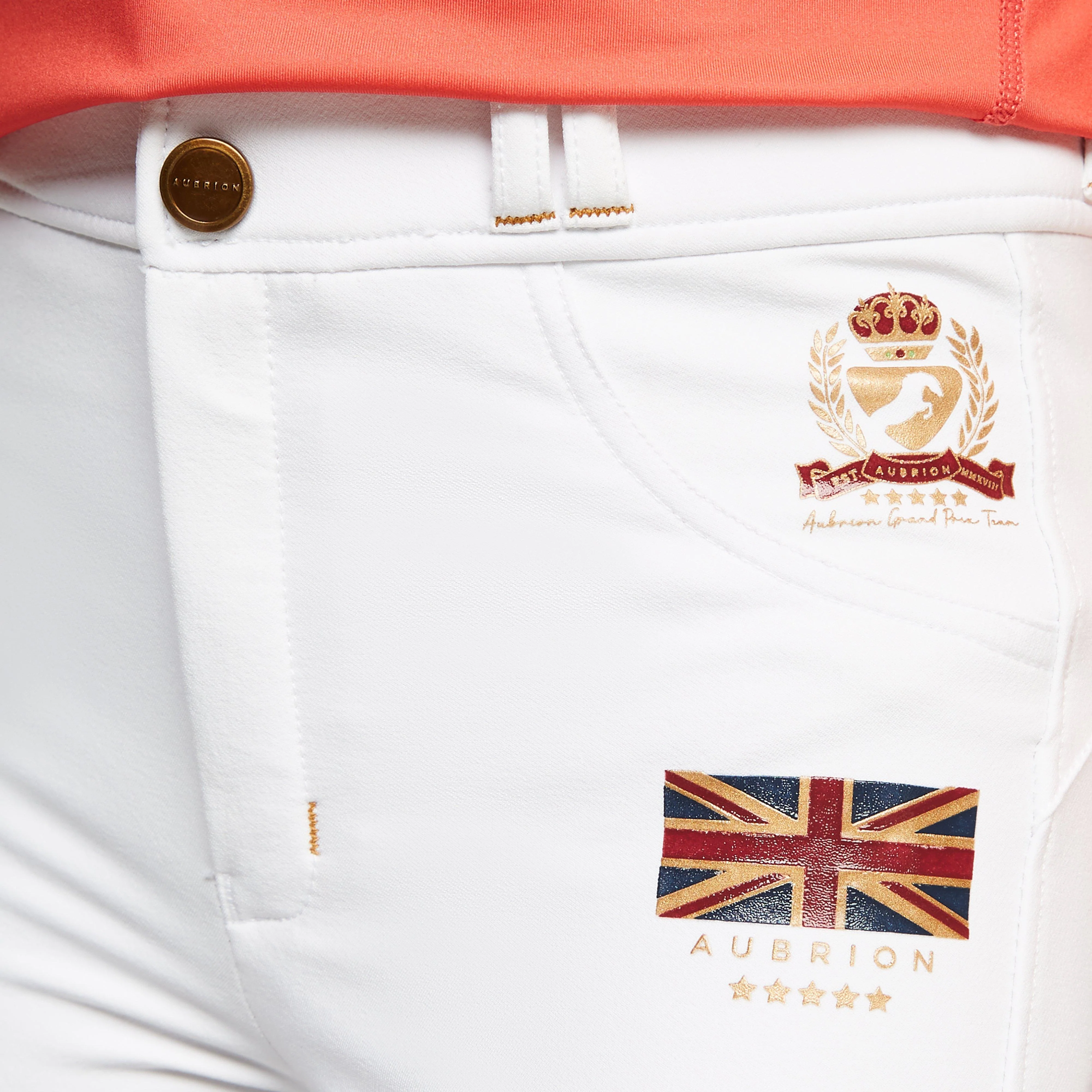 Childs Team Breeches White - Image 4