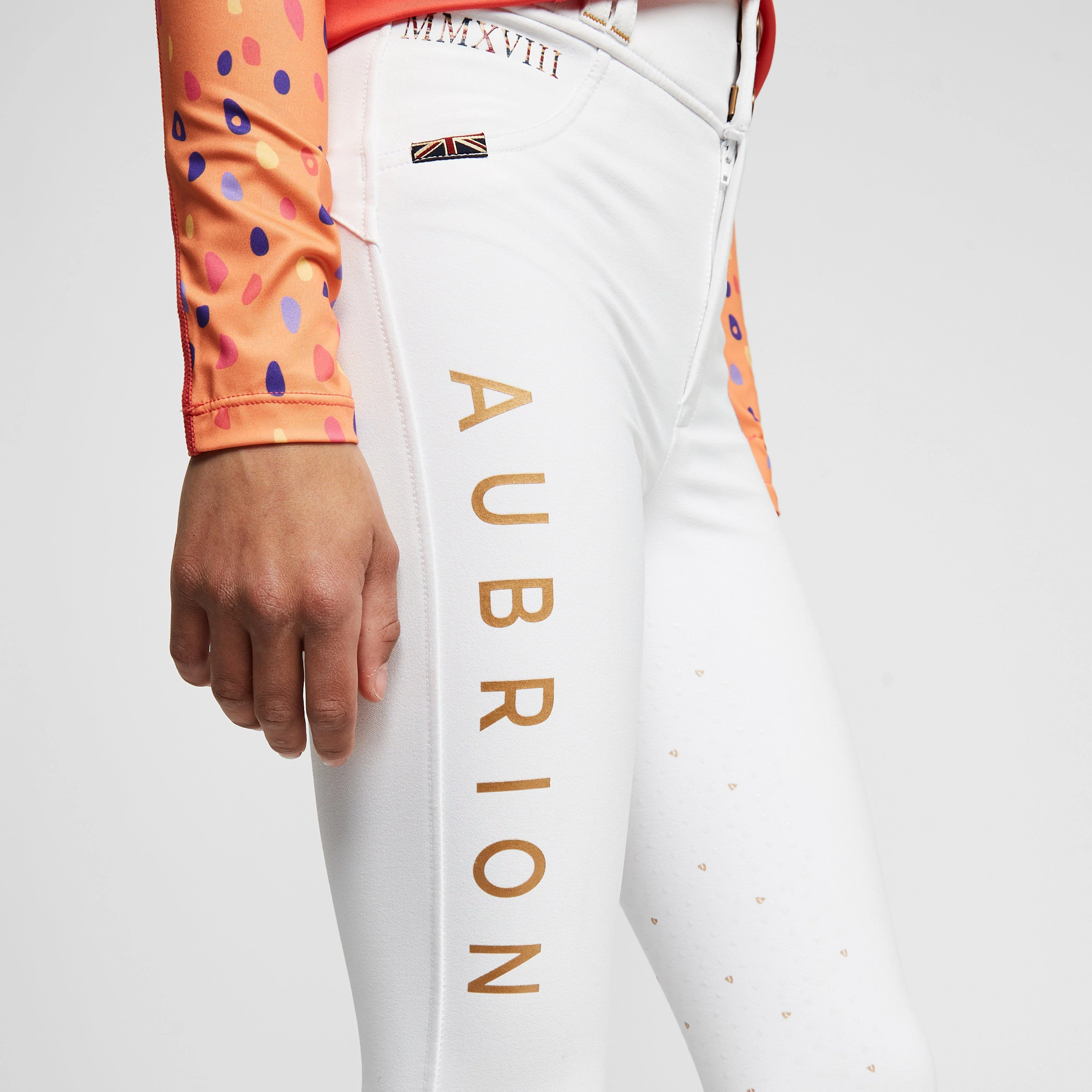 Childs Team Breeches White - Image 5