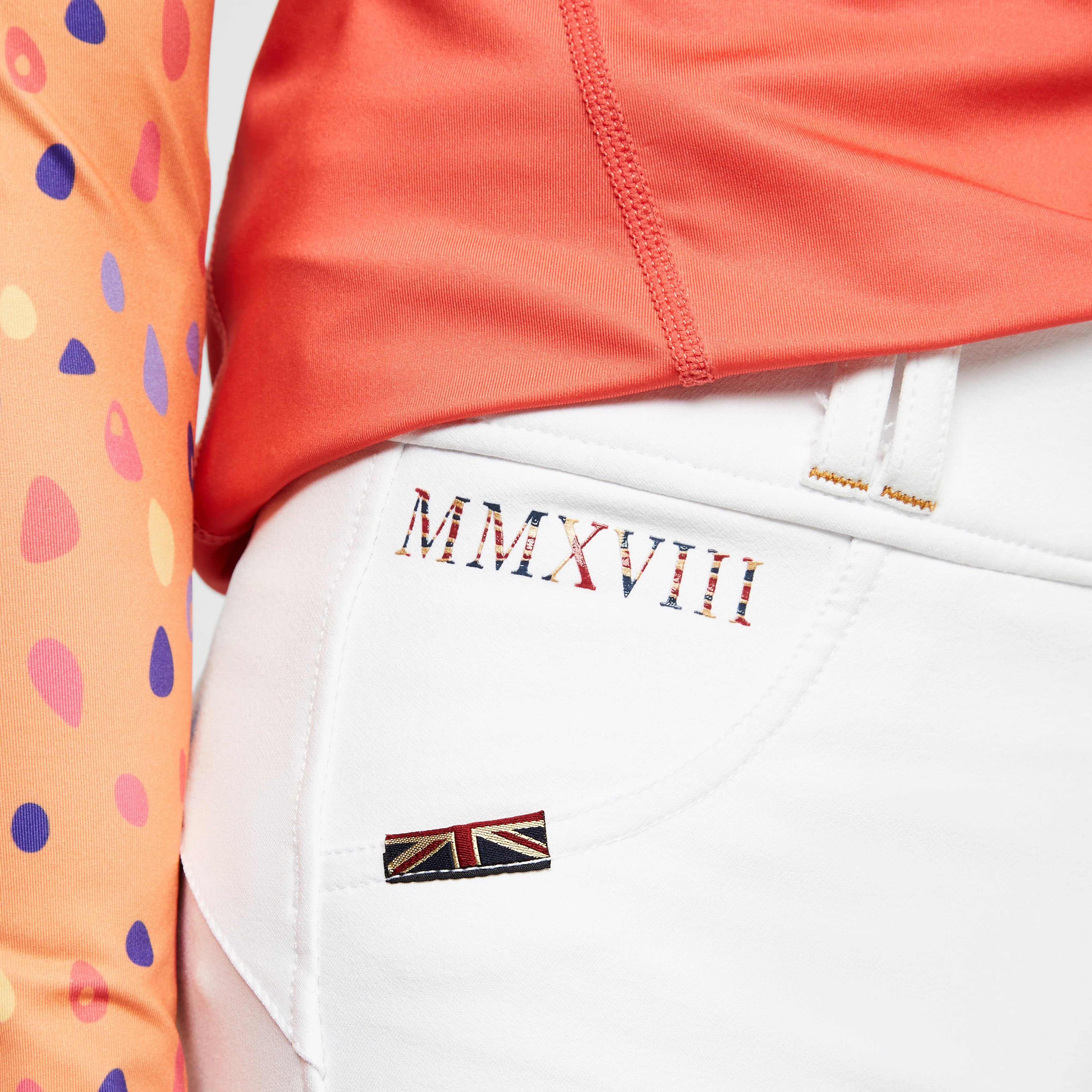 Childs Team Breeches White - Image 7