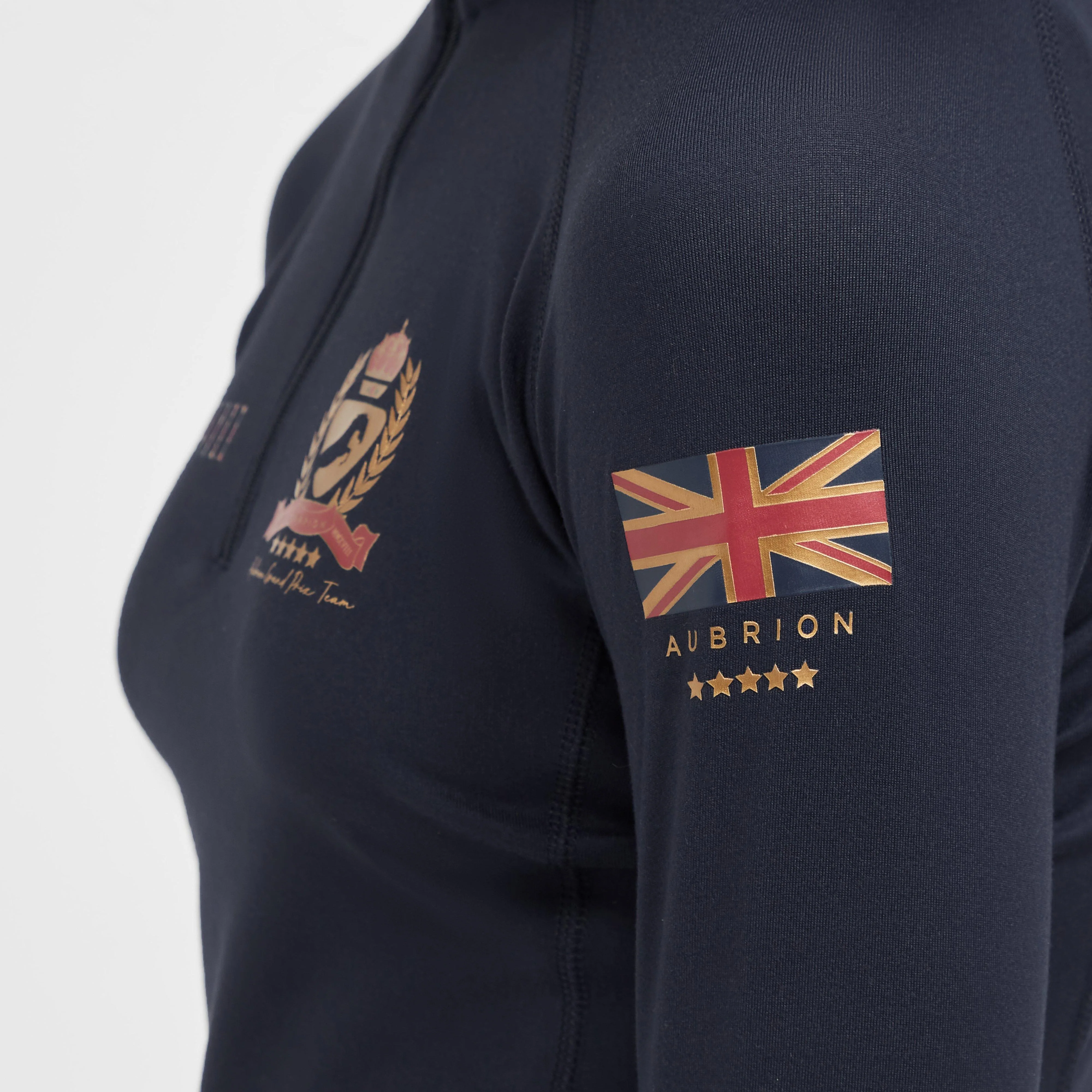 Childs Team Long Sleeve Base Layer Navy - Image 5