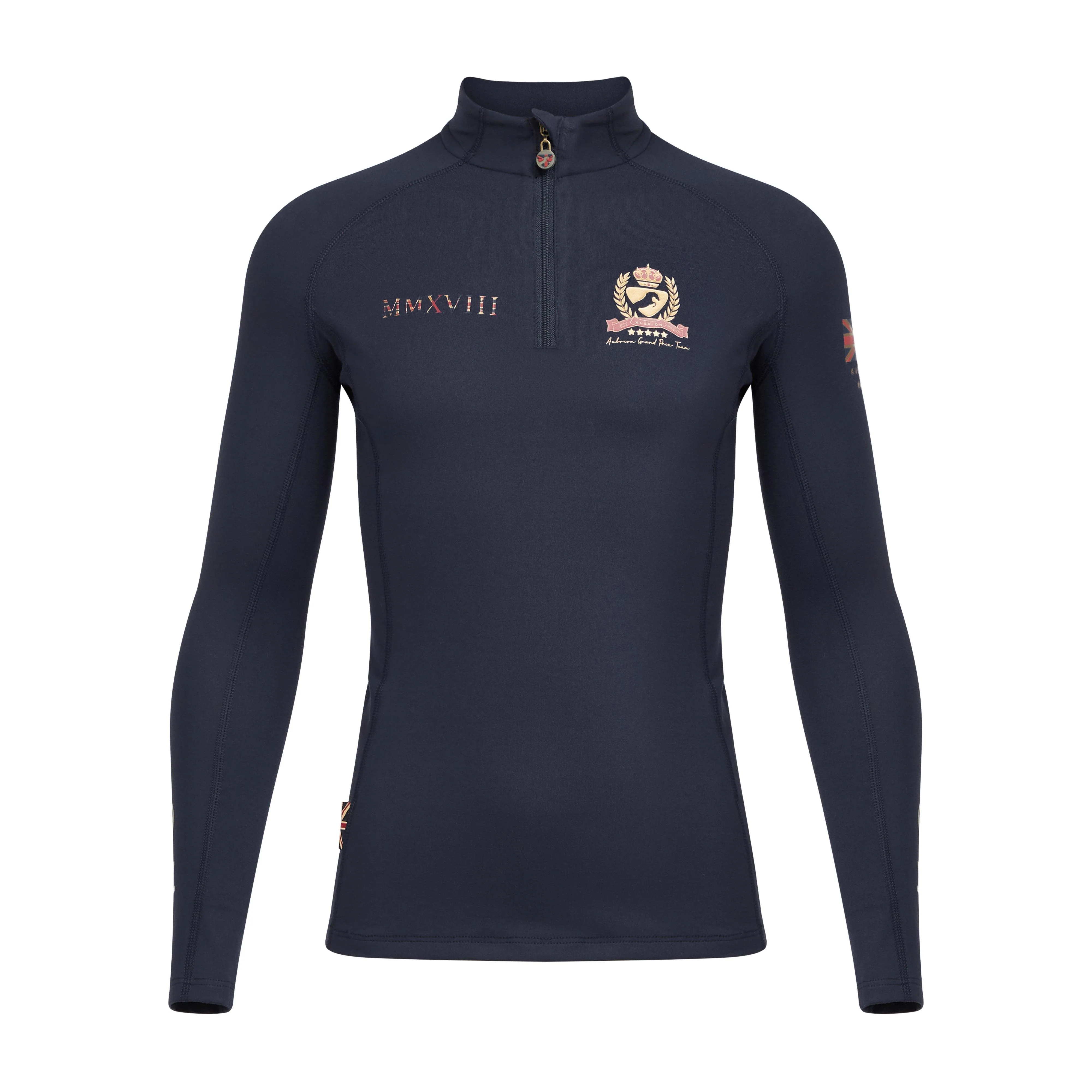 Childs Team Long Sleeve Base Layer Navy - Image 8