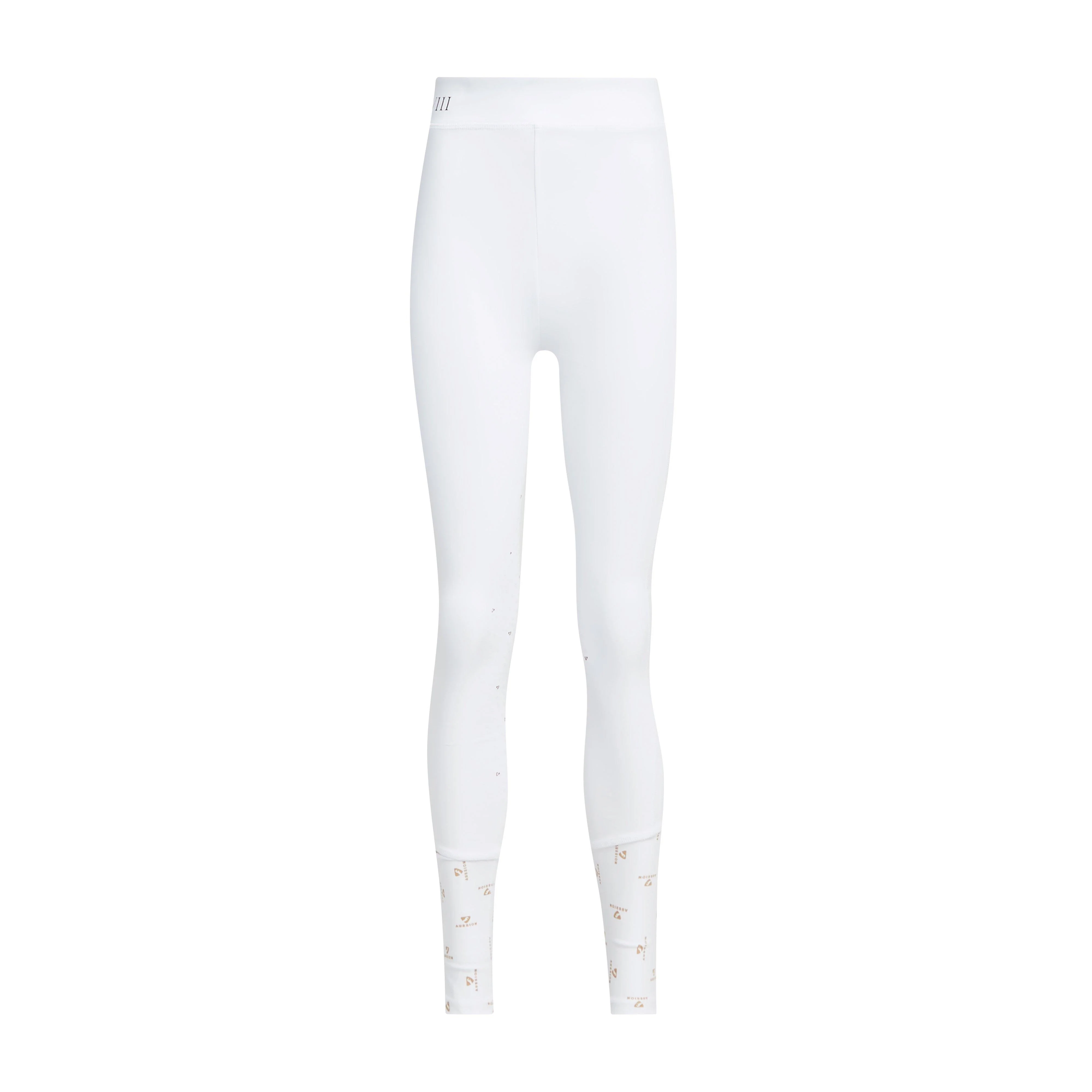 Childs Team Riding Tights White - Image 11