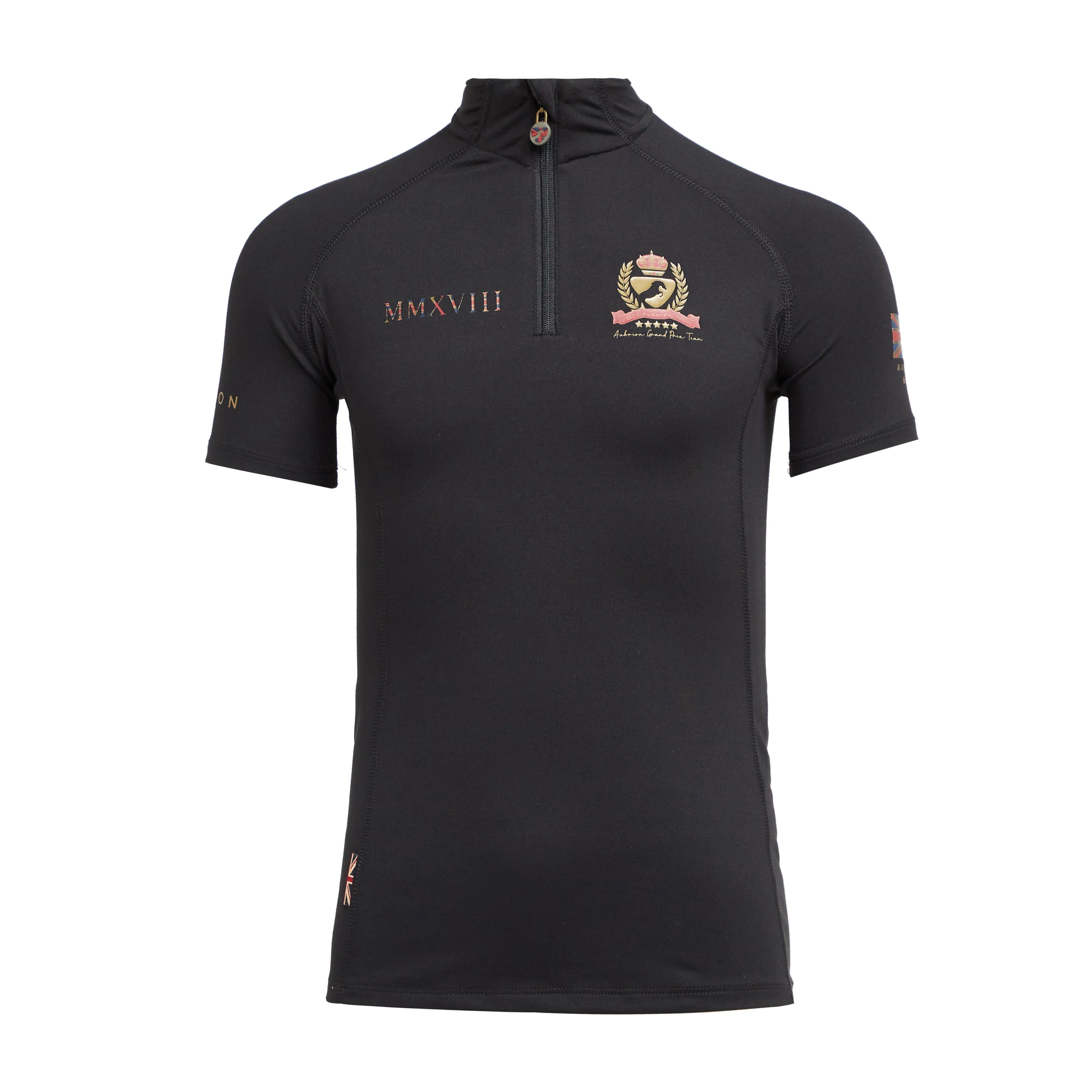 Childs Team Short Sleeve Base Layer Black - Image 8