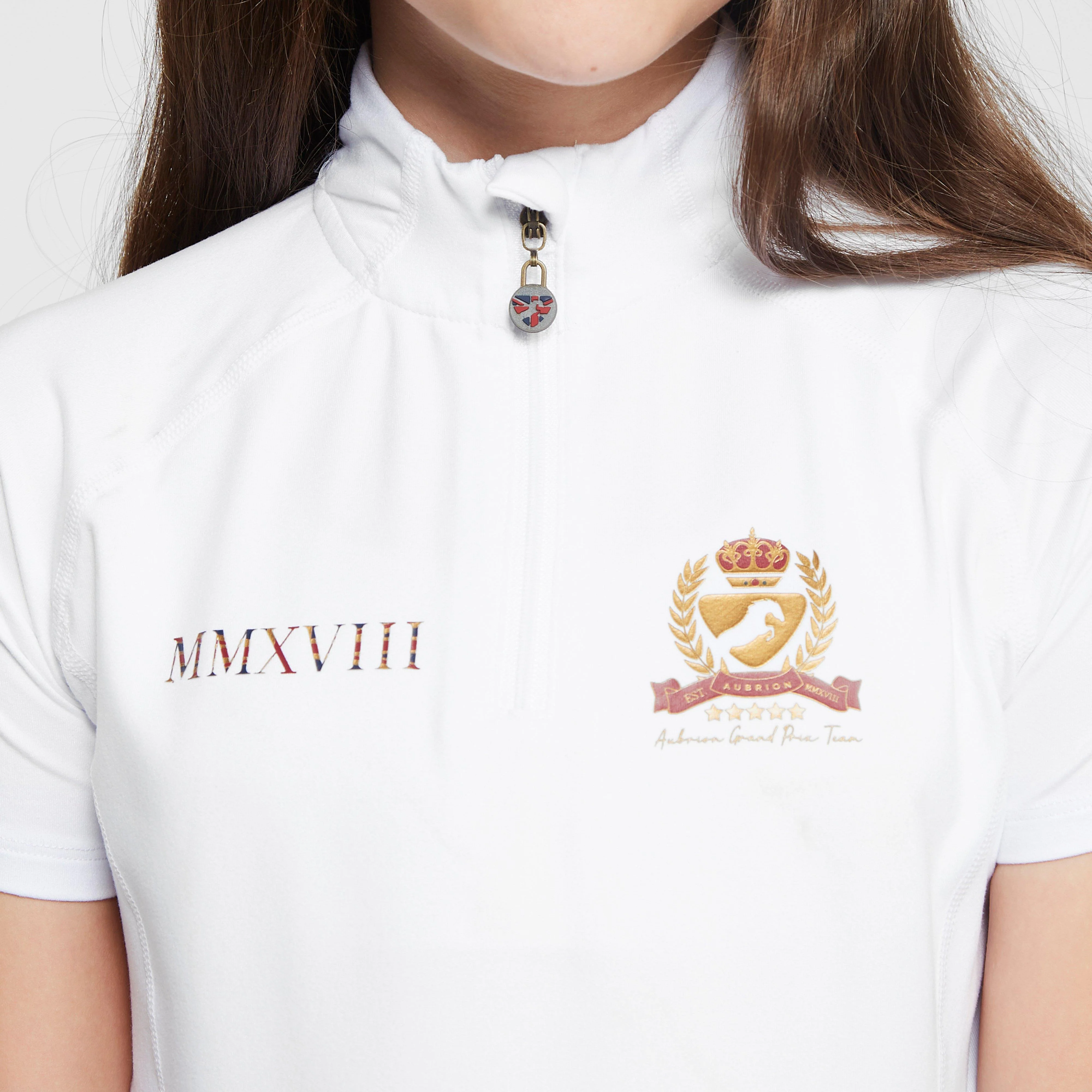 Childs Team Short Sleeve Base Layer White - Image 6