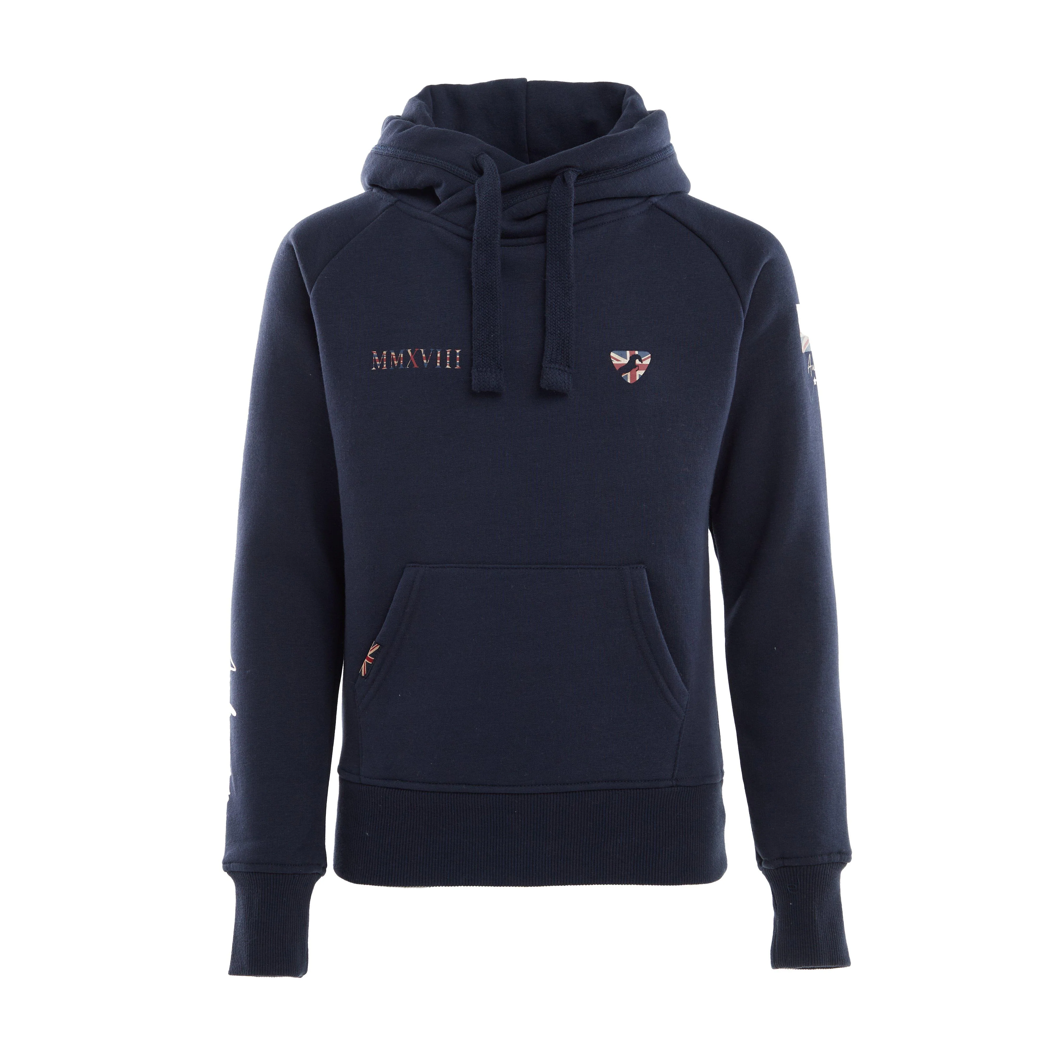 Kids Team Hoodie Navy - Image 7