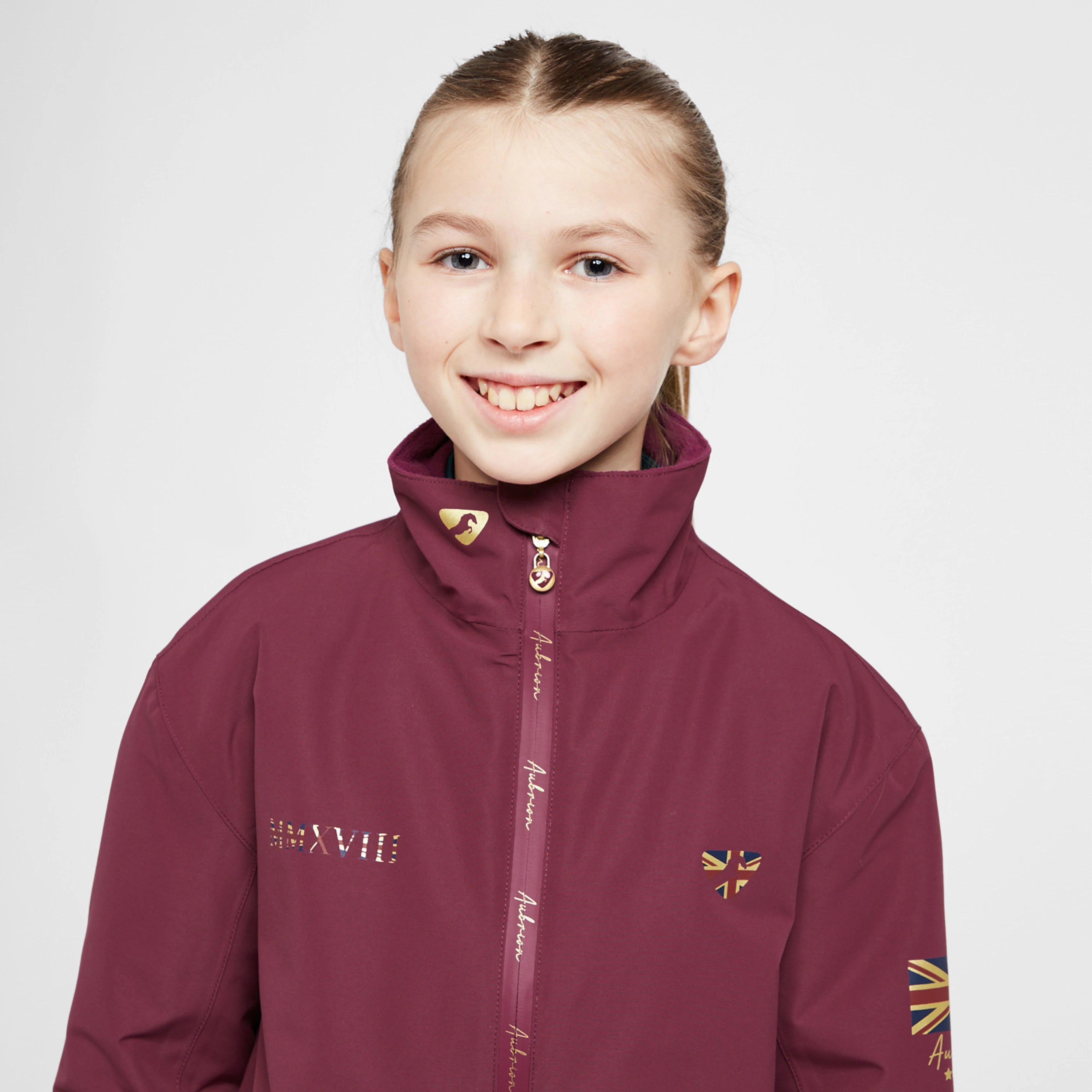 Kids Team Jacket Mulberry - Image 4