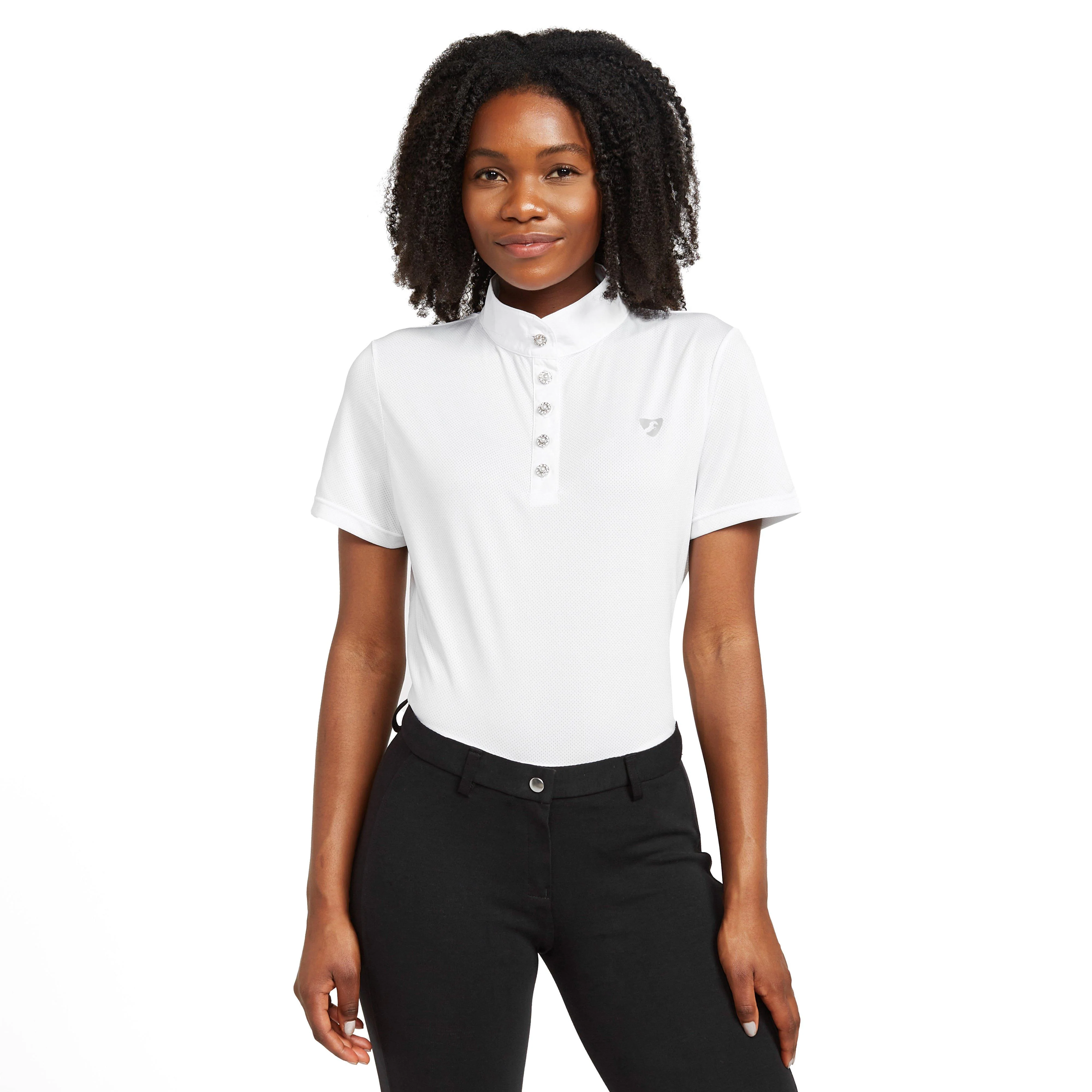 Ladies Monmouth Show Shirt White - Image 6