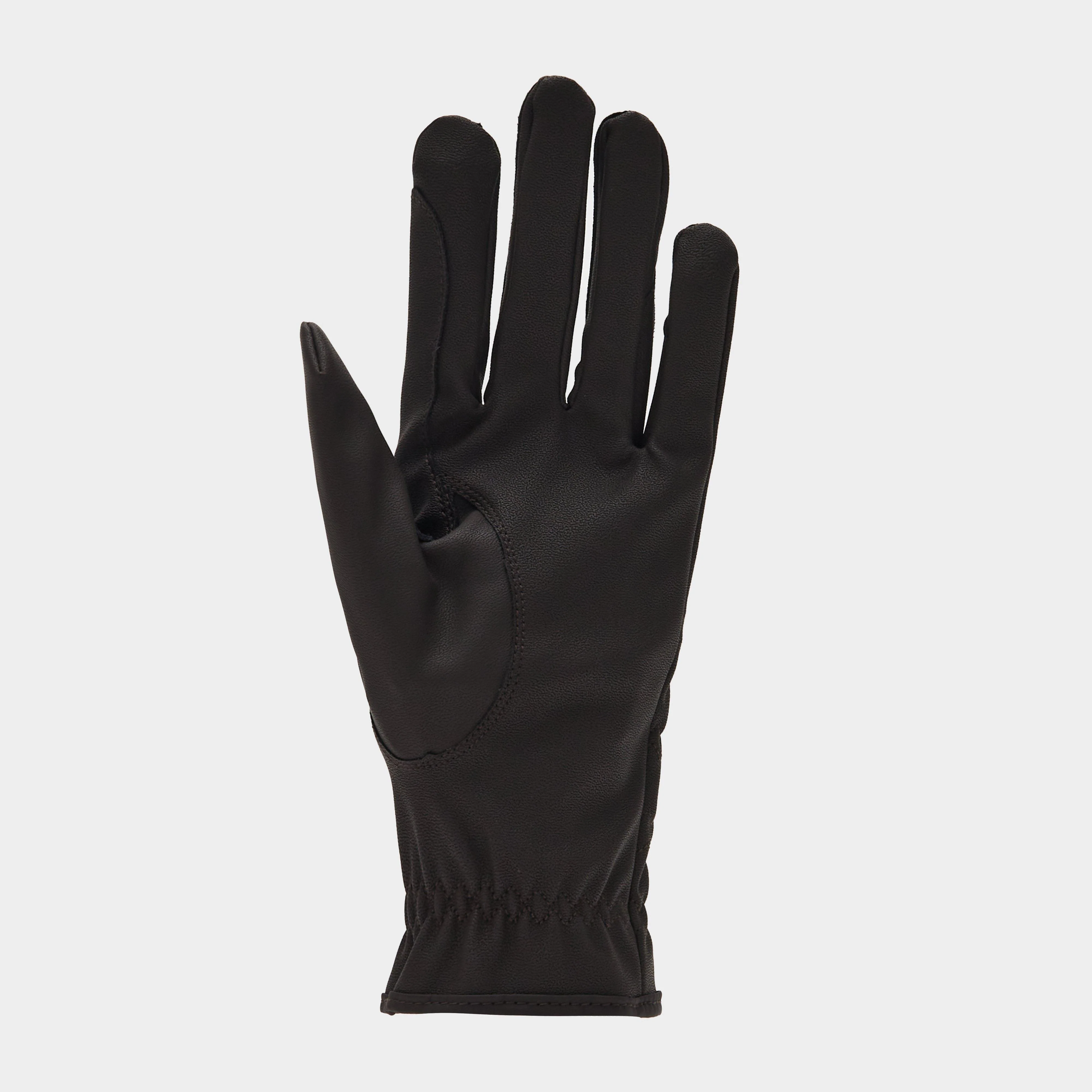 PU Riding Gloves Brown - Image 2