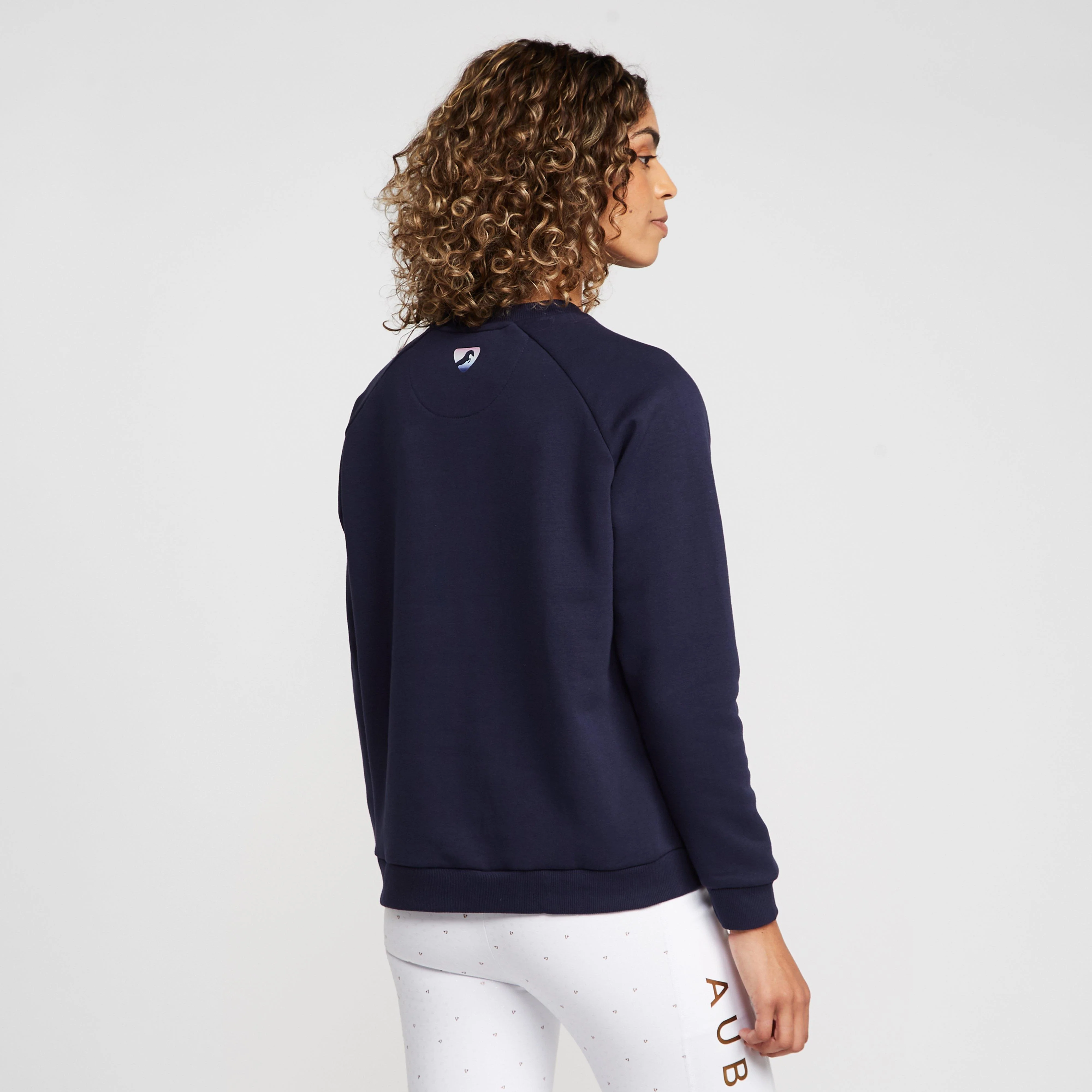 Womens Boston Sweatshirt Dark Navy - Image 2