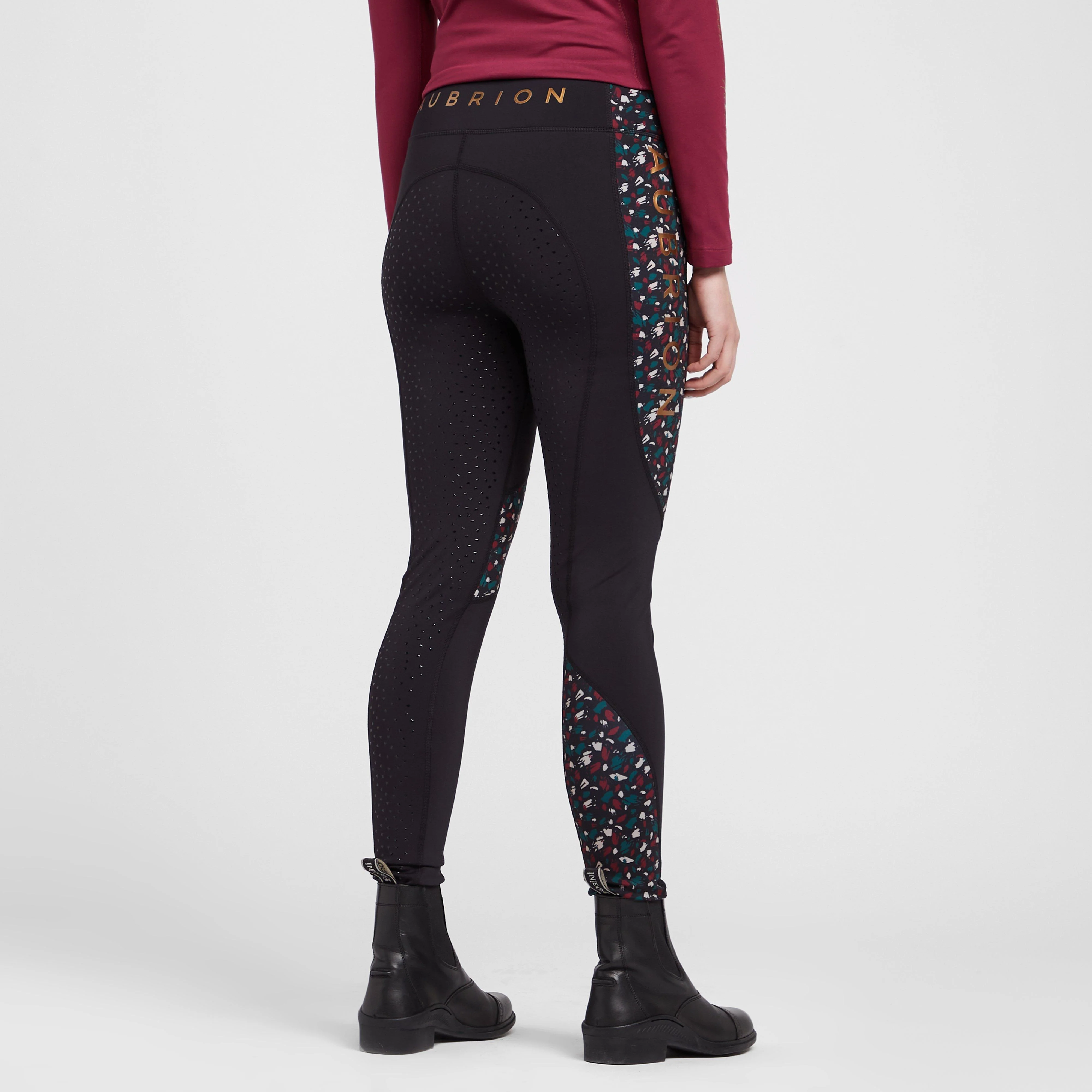 Womens Broadway Riding Tights Brushed Stroke - Image 2