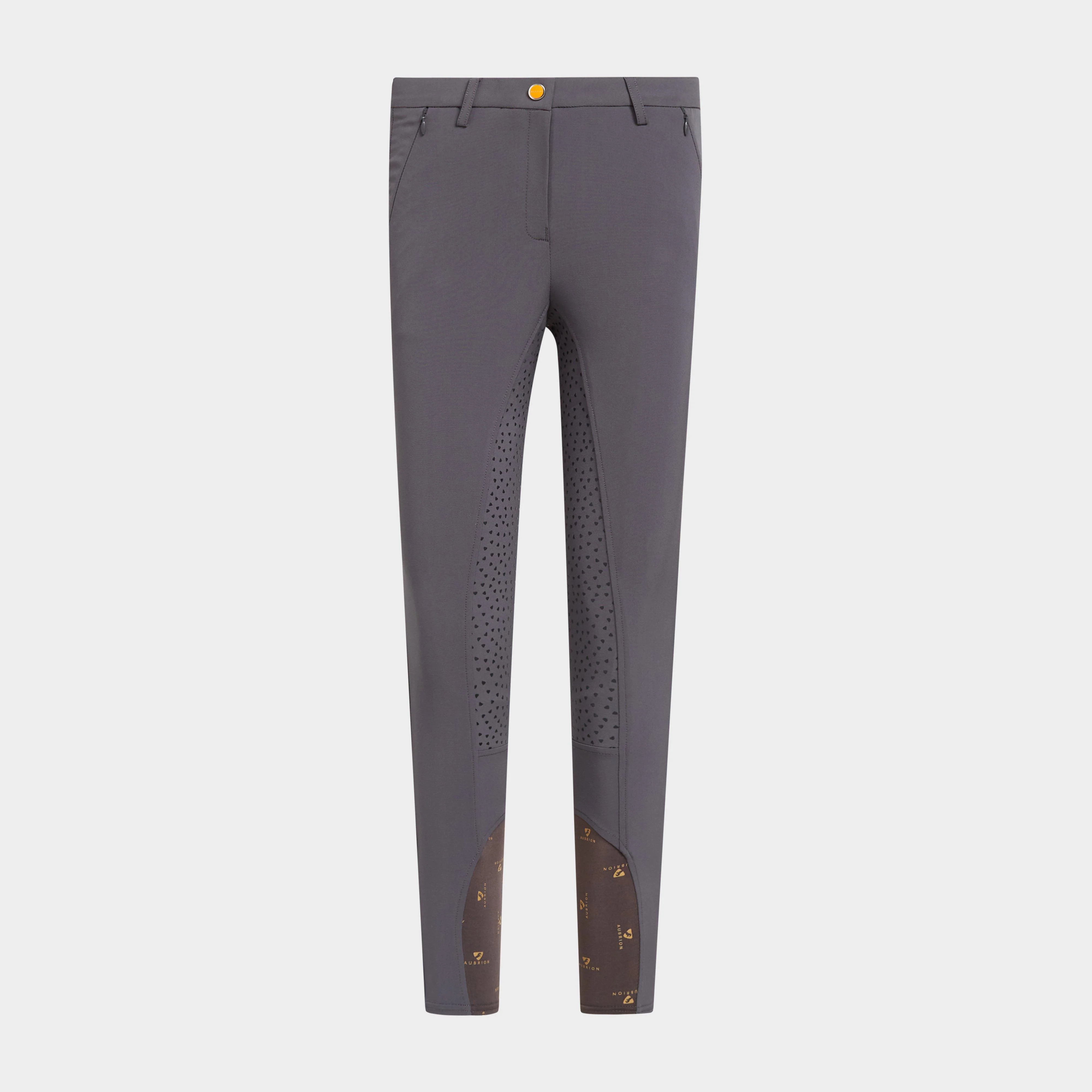 Womens Chapman Full Seat Breeches Grey - Image 6
