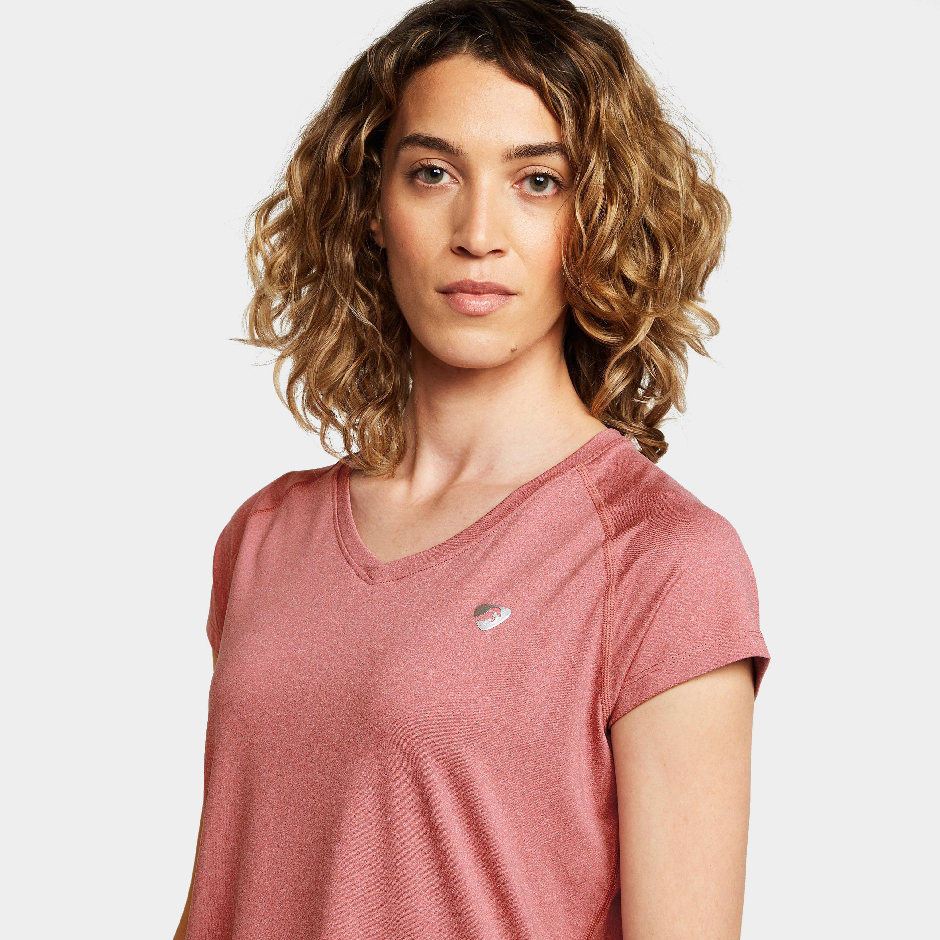 Womens Elverson Tech Top Dusky Pink - Image 4