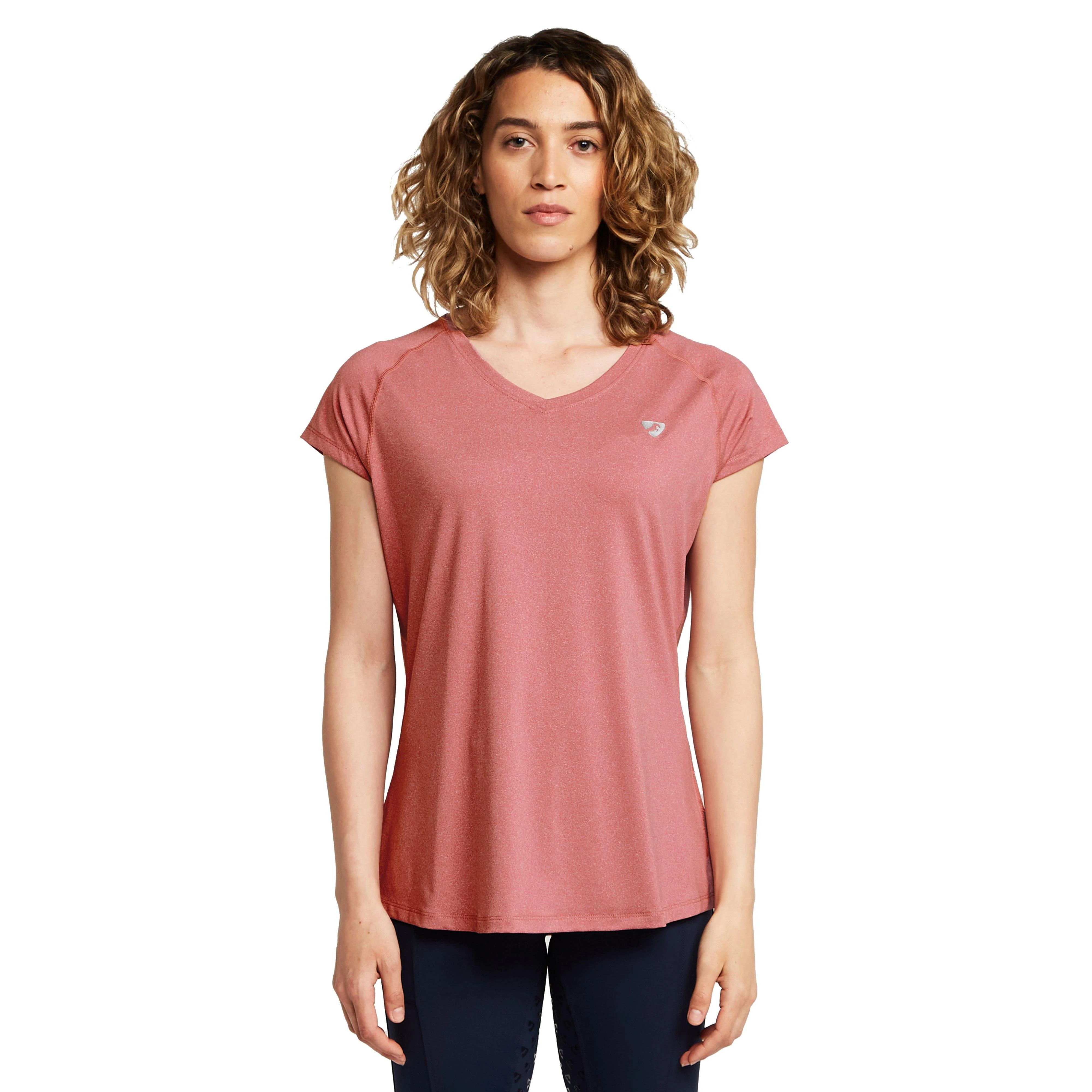 Womens Elverson Tech Top Dusky Pink - Image 7