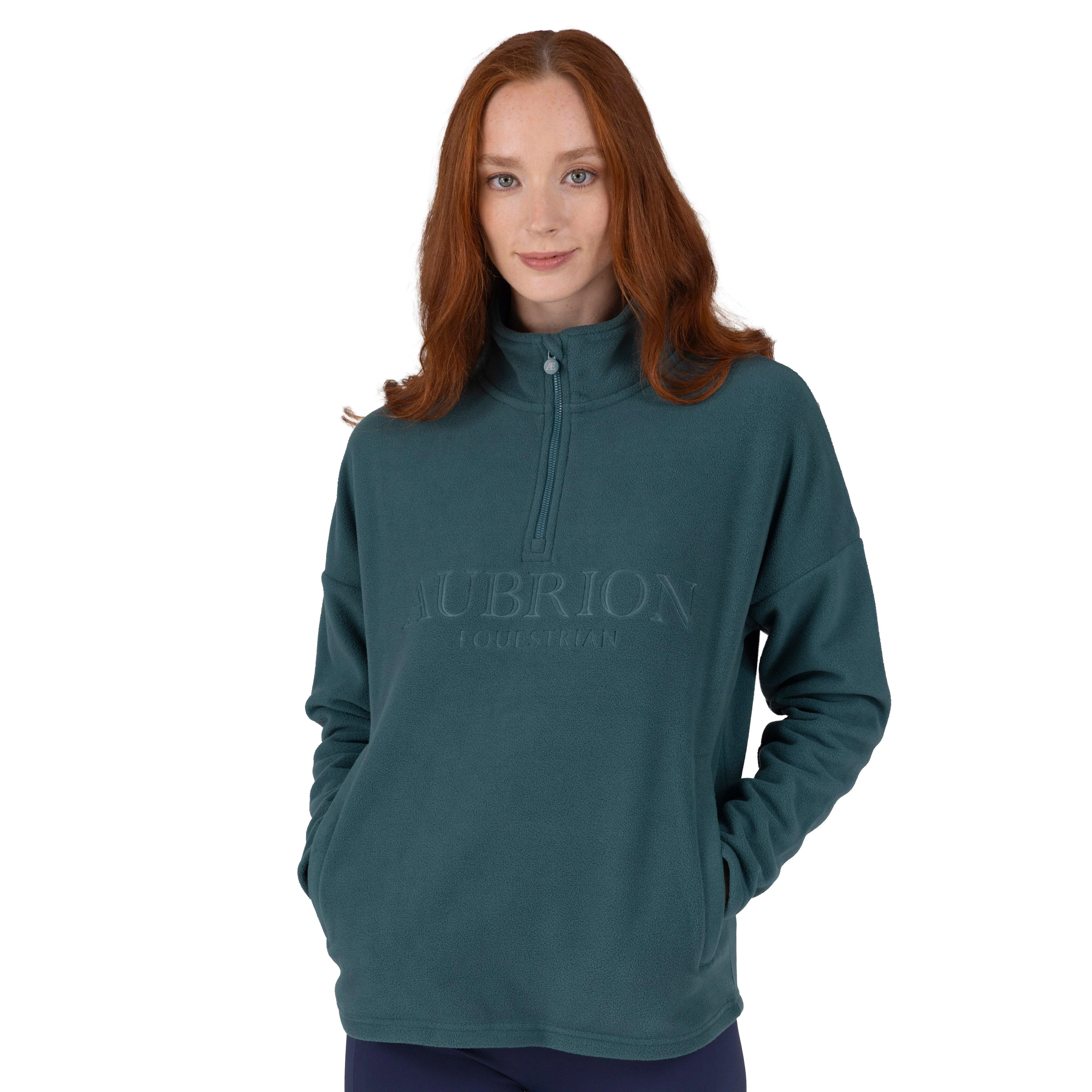 Women’s Equestrian Quarter Zip Fleece | Thyme - Image 8