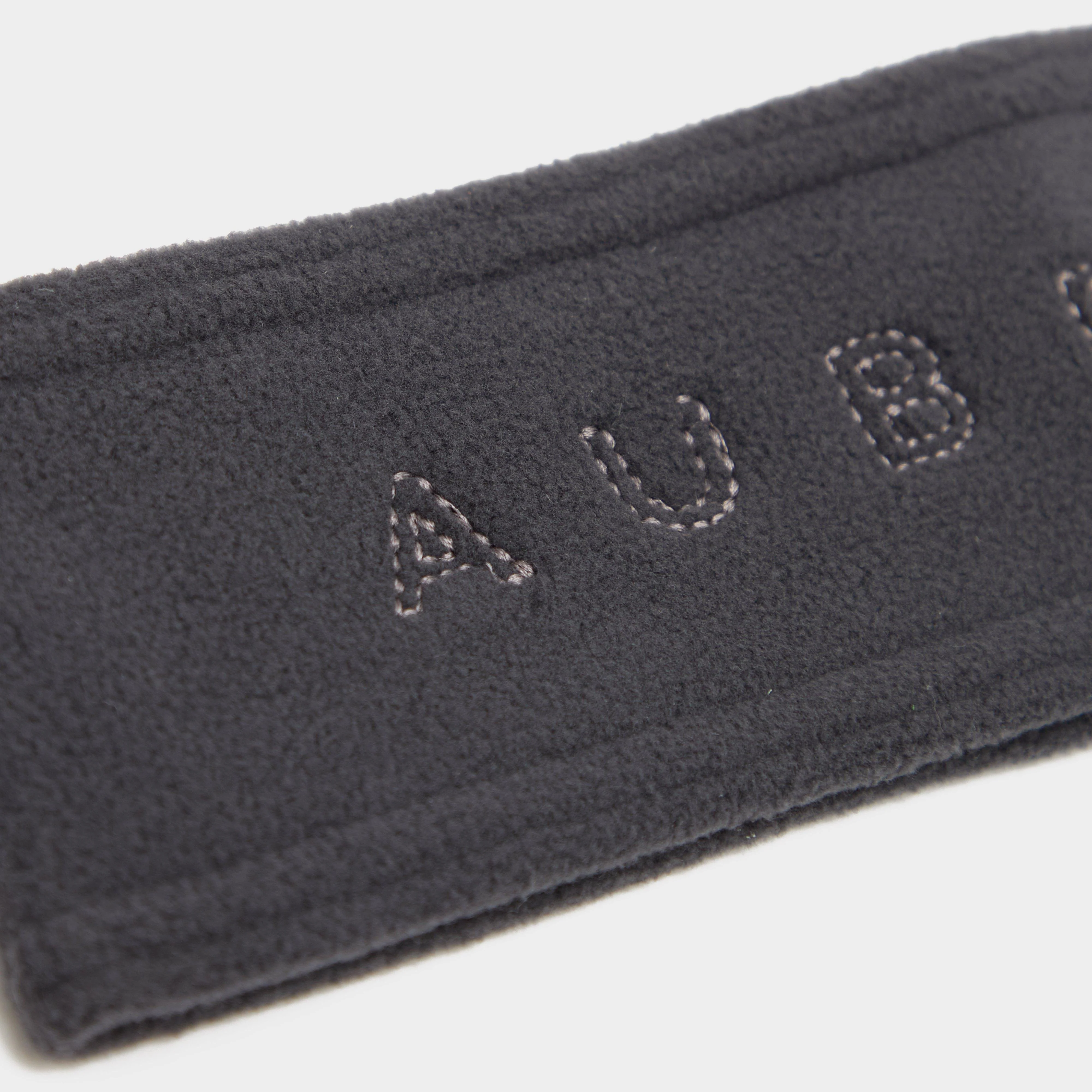 Womens Fleece Headband Charcoal - Image 3