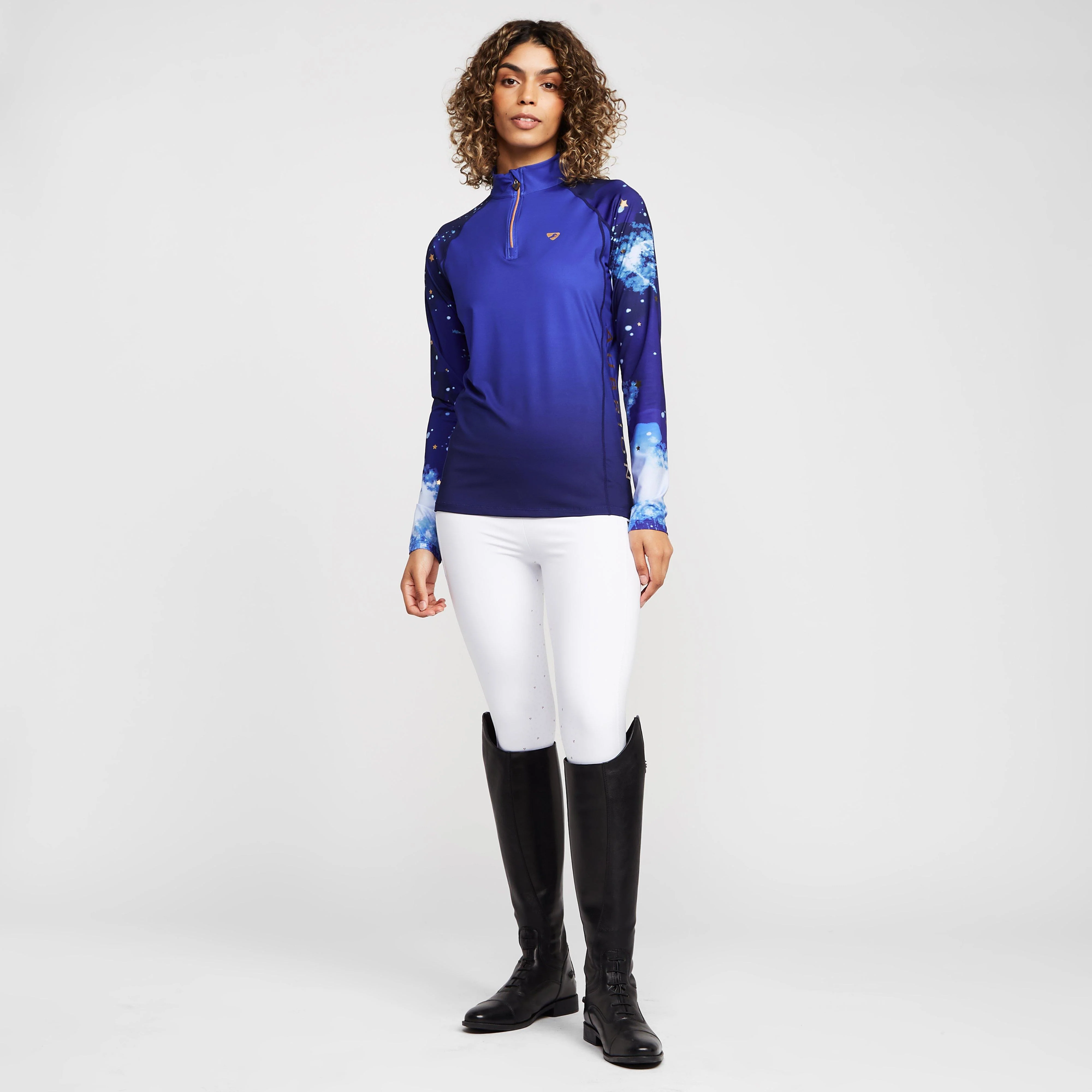 Womens Hyde Park Cross Country Shirt Midnight - Image 3