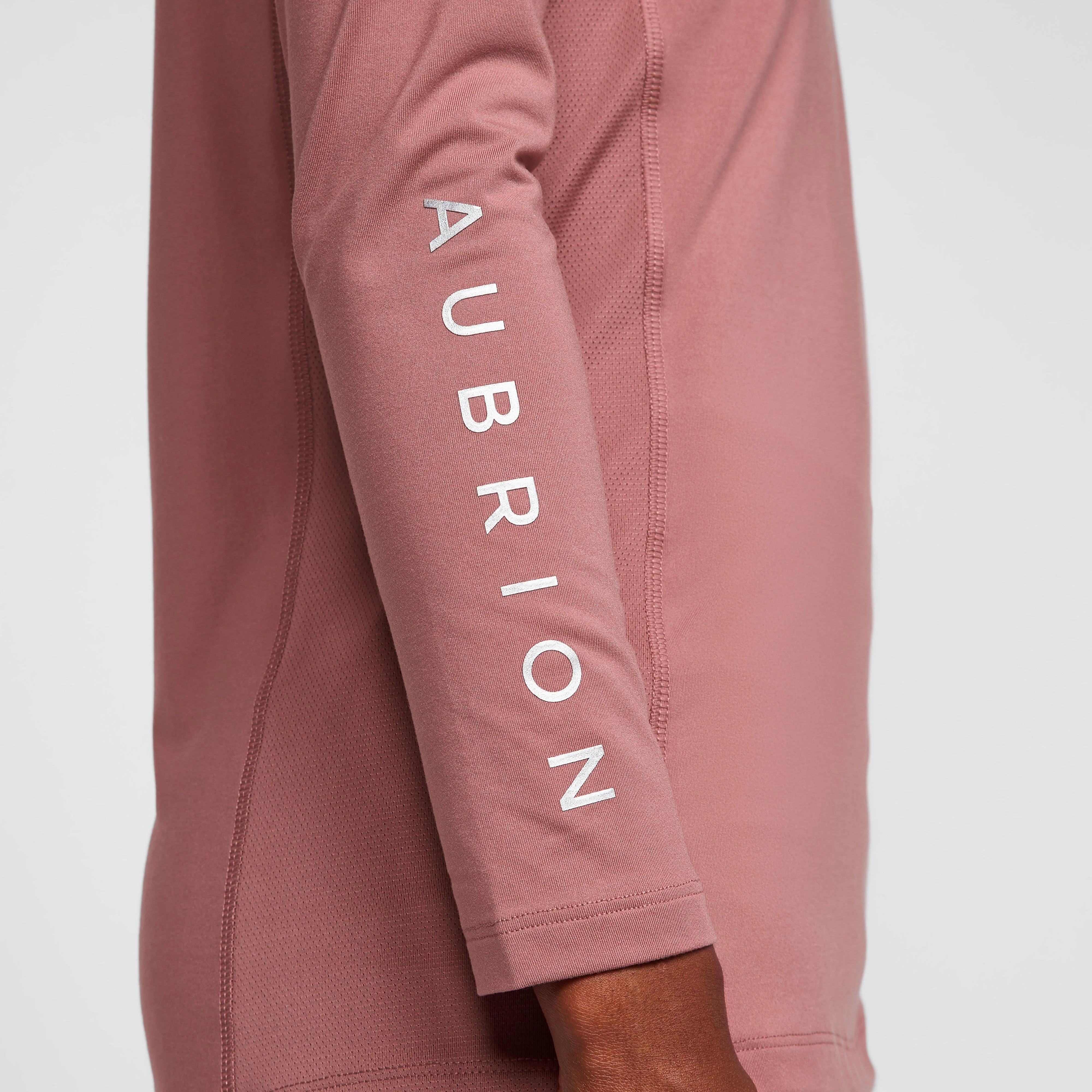 Womens Newbury Long Sleeve Base Layer Dusky Pink - Image 6