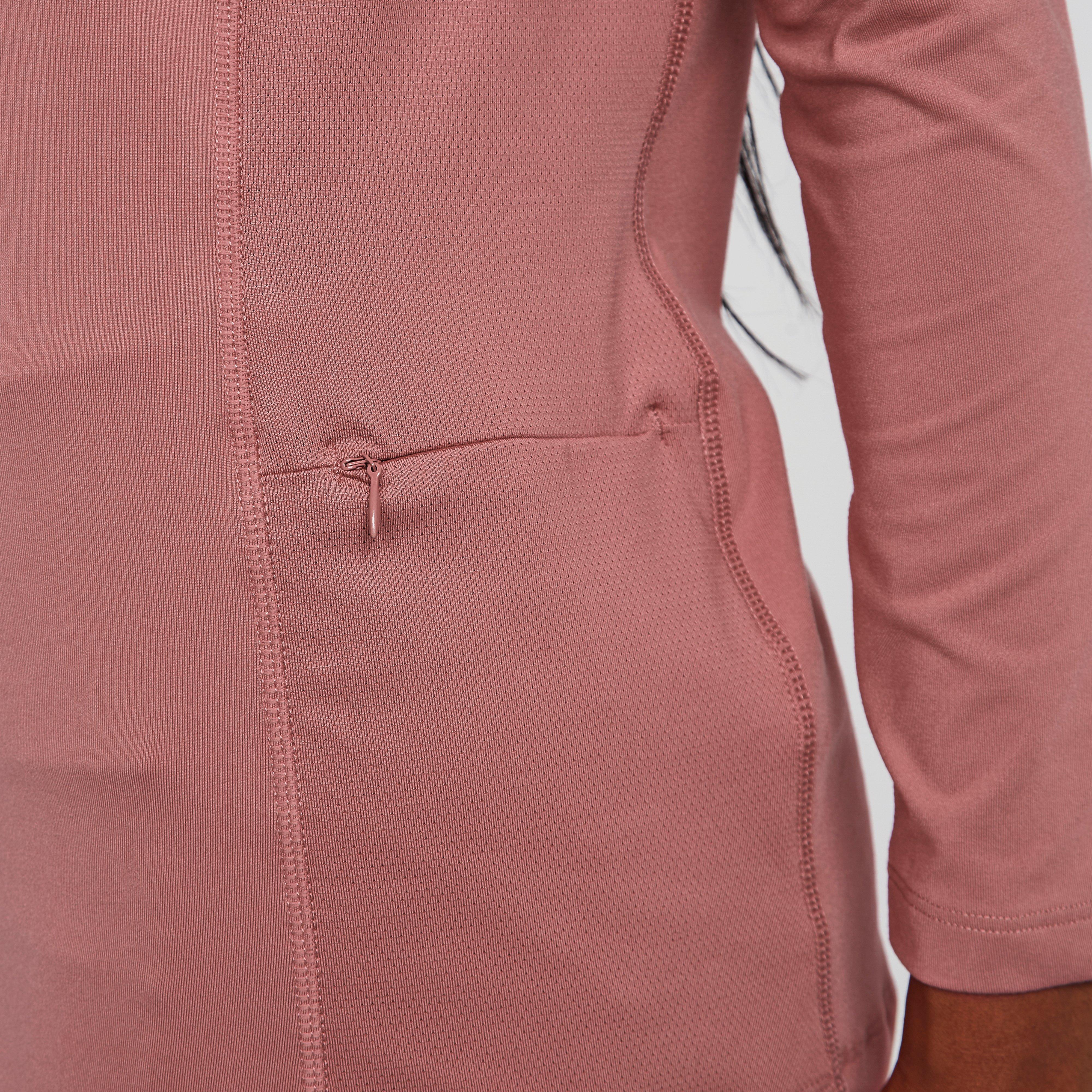 Womens Newbury Long Sleeve Base Layer Dusky Pink - Image 7
