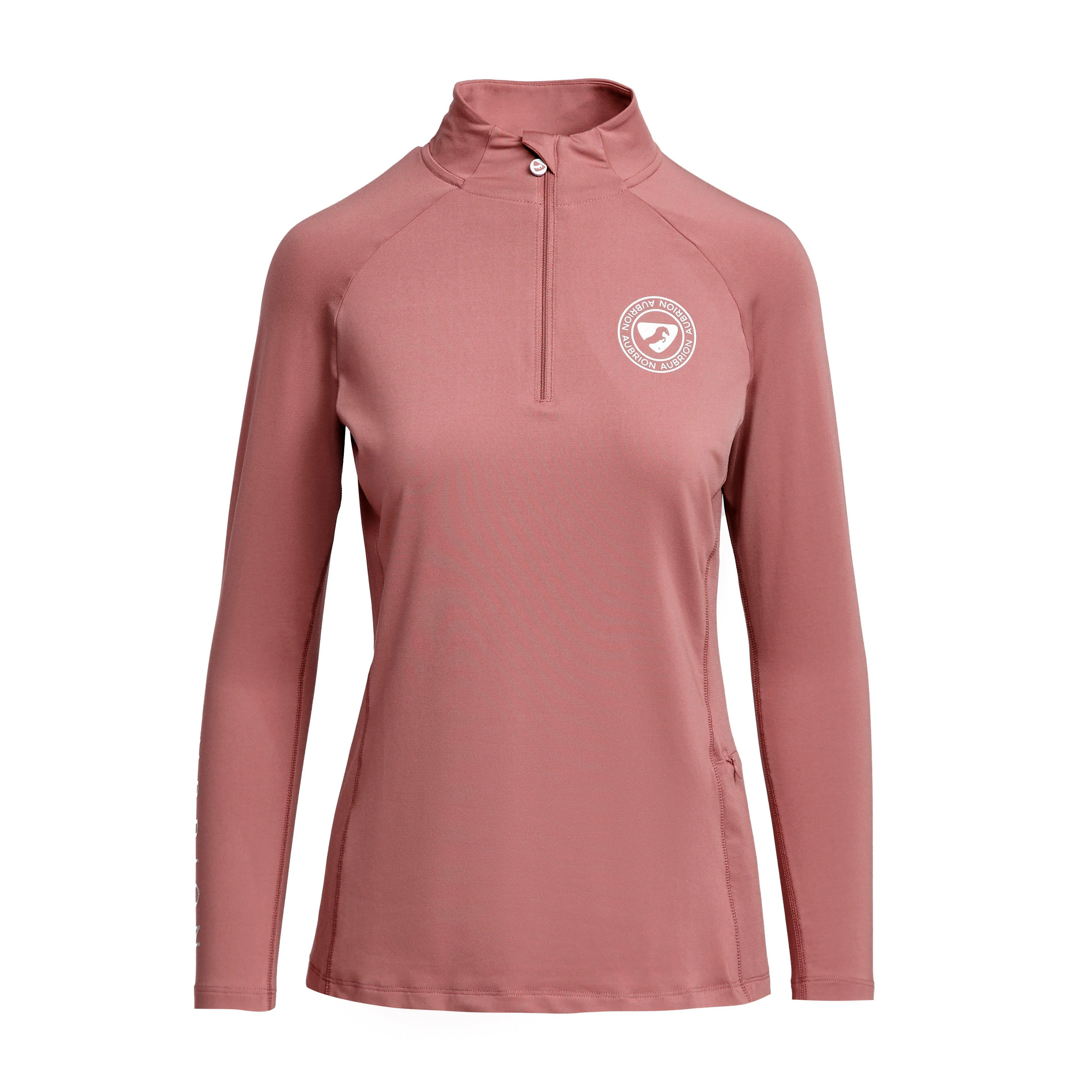 Womens Newbury Long Sleeve Base Layer Dusky Pink - Image 8