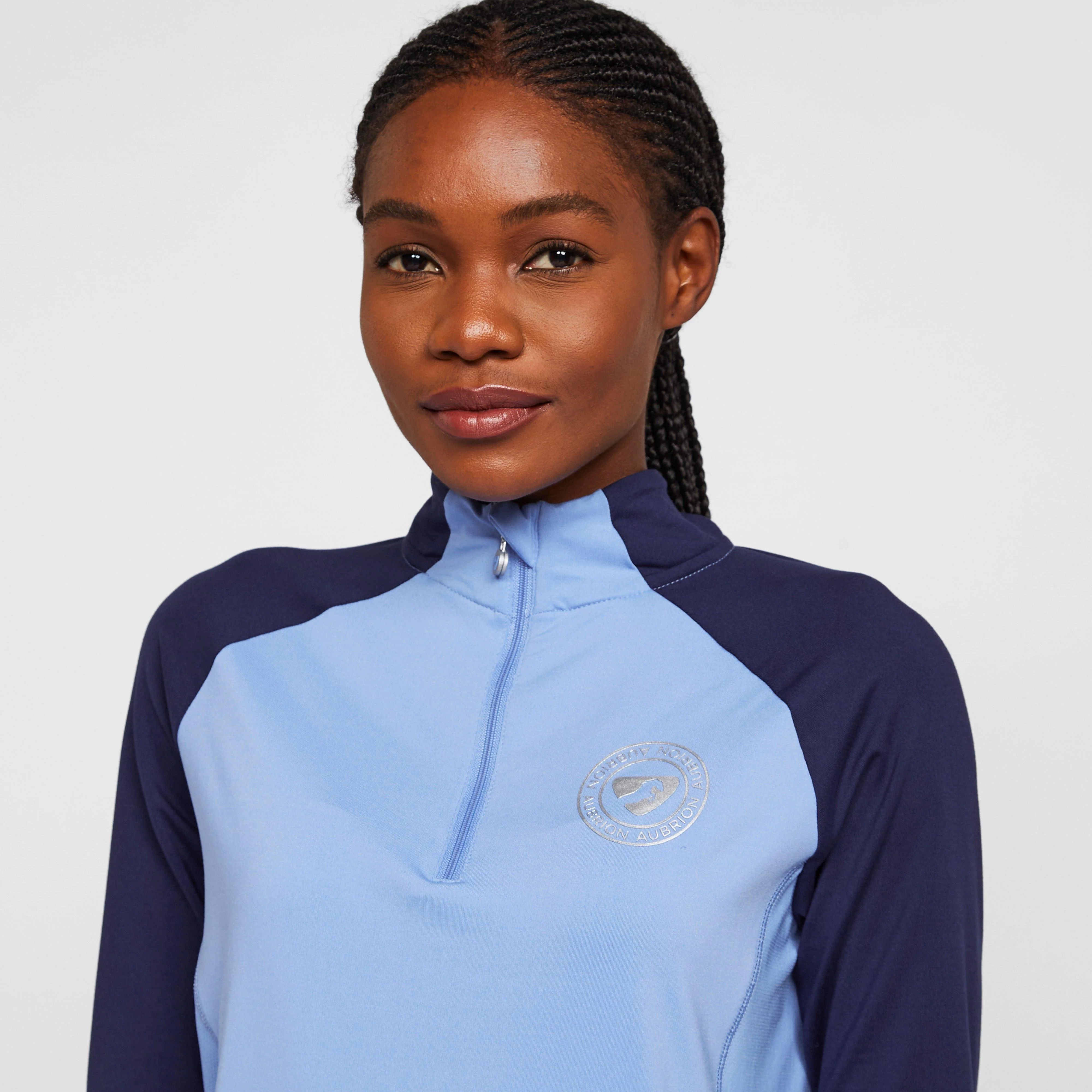Womens Newbury Long Sleeve Base Layer Sky Blue - Image 4