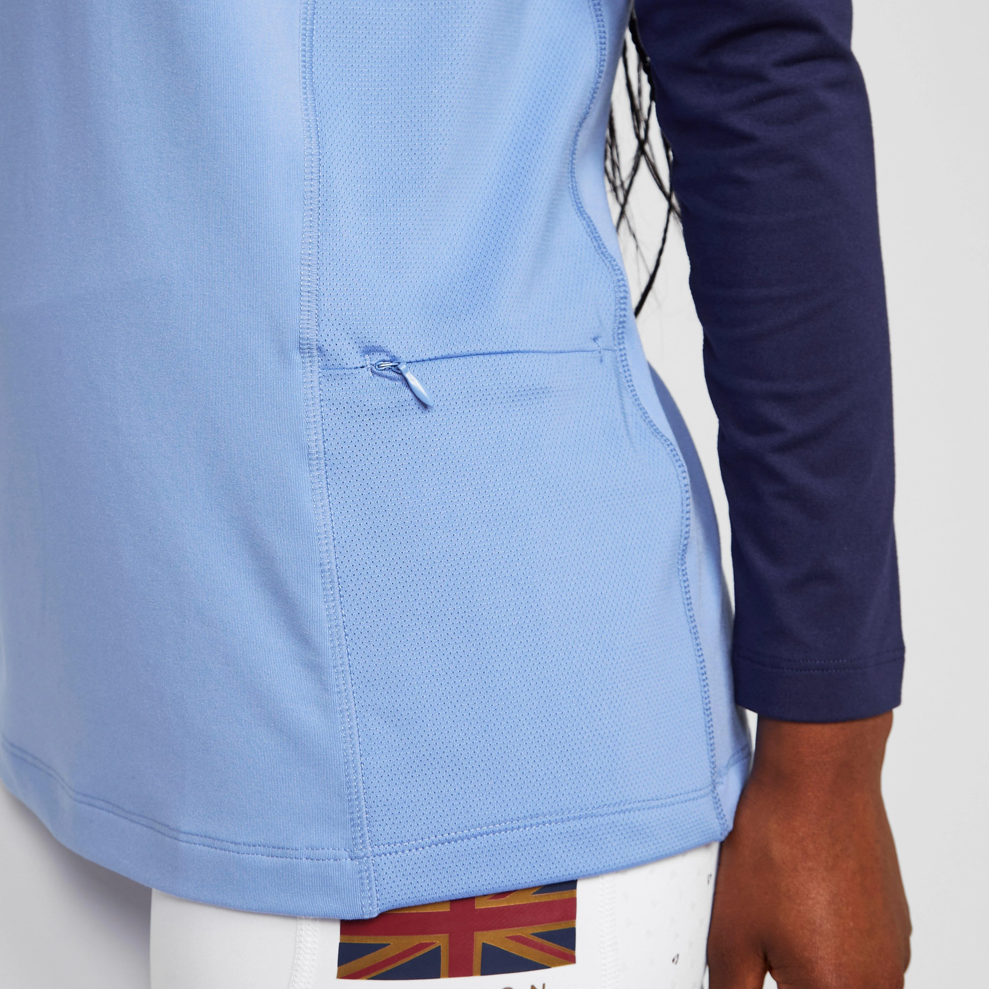 Womens Newbury Long Sleeve Base Layer Sky Blue - Image 7