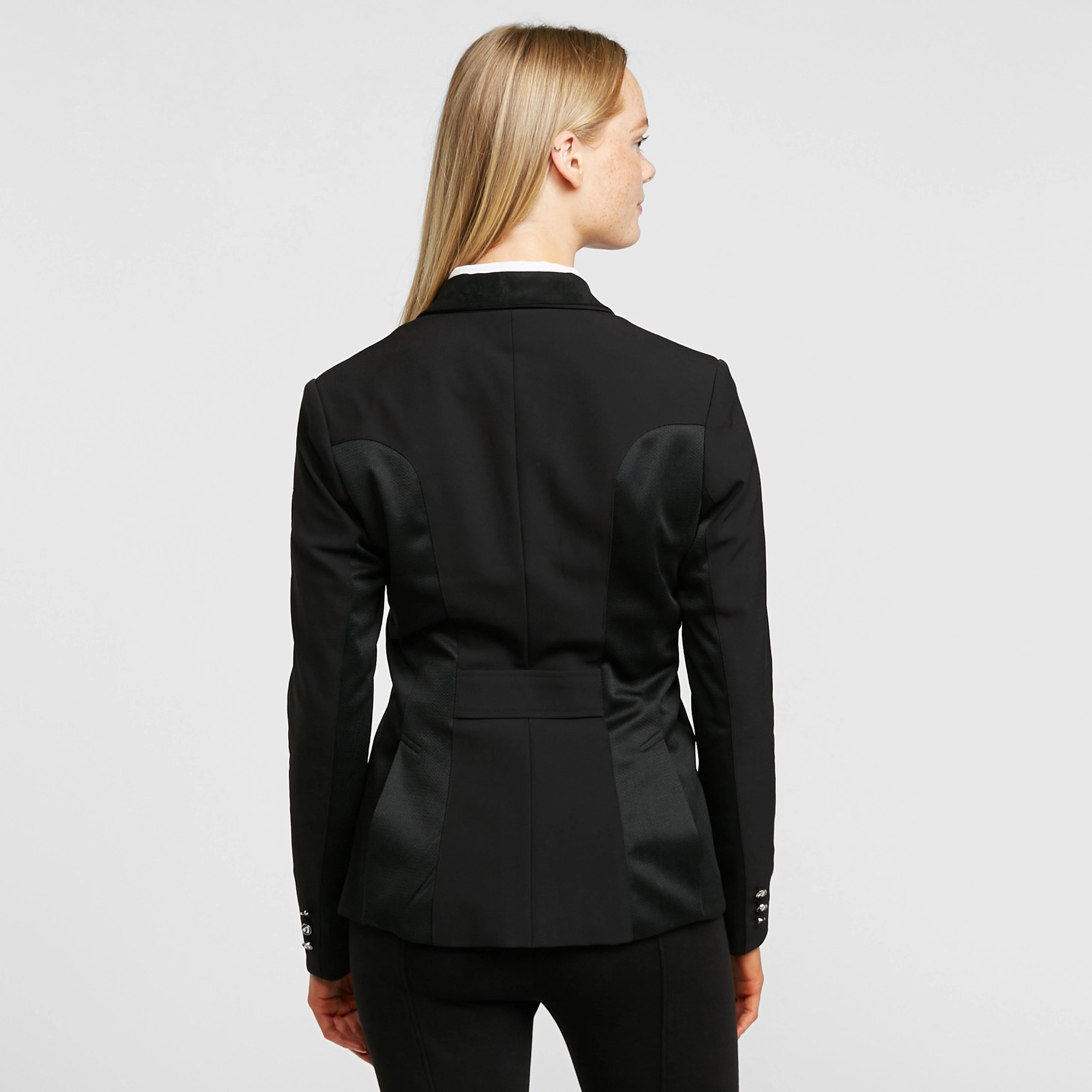 Womens Oxford Show Jacket Black - Image 2