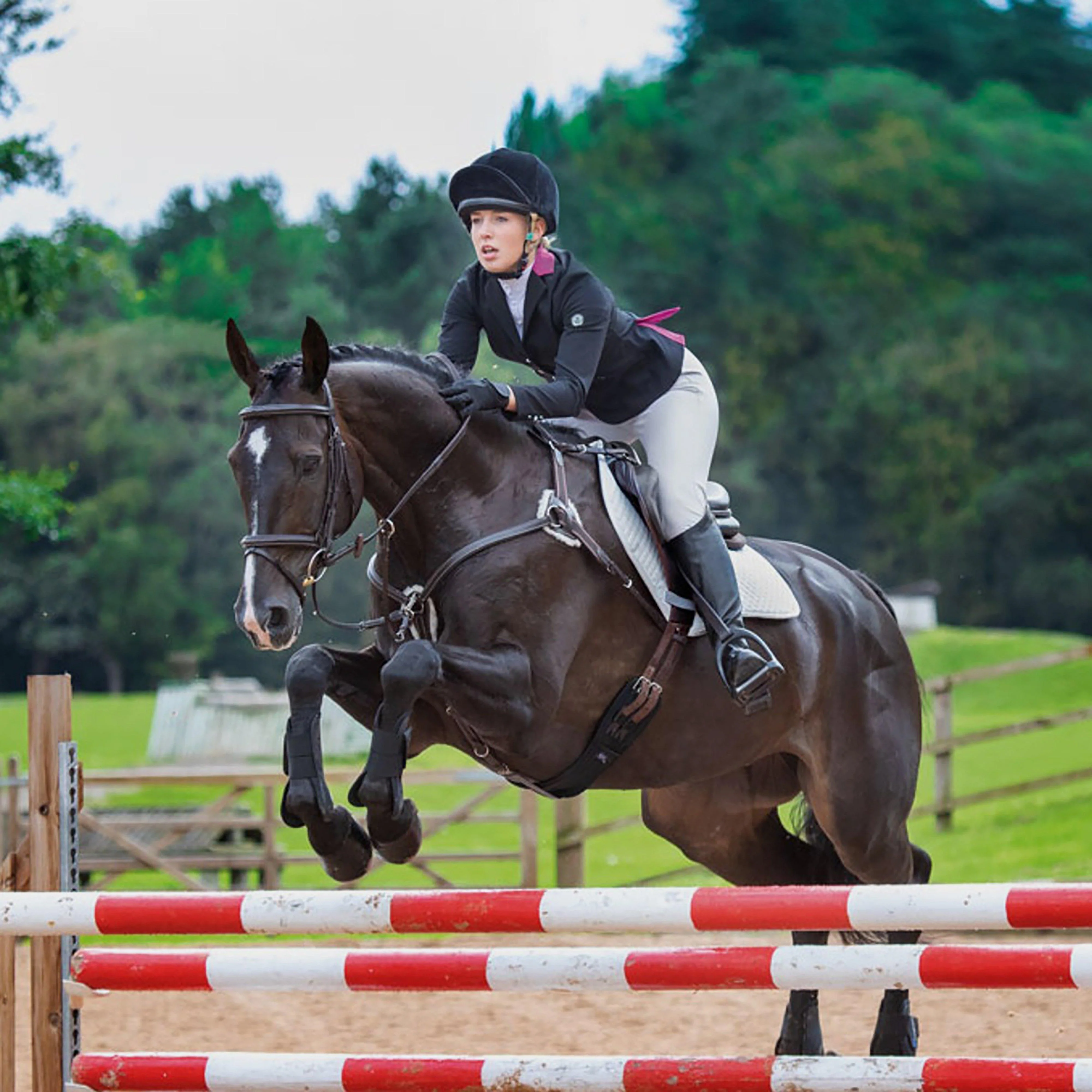 Womens Queensbury Show Jacket Black - Image 2