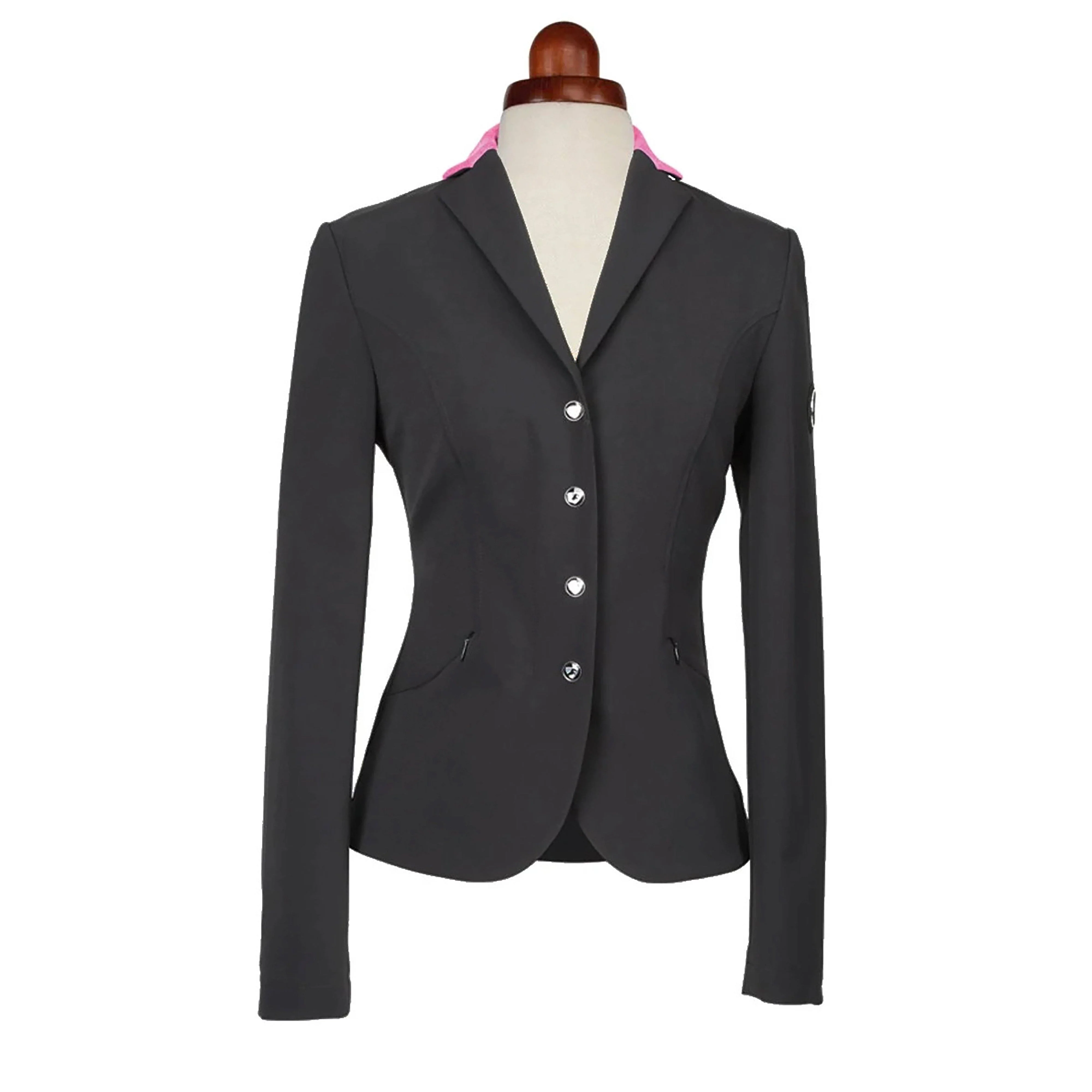Womens Queensbury Show Jacket Black - Image 3