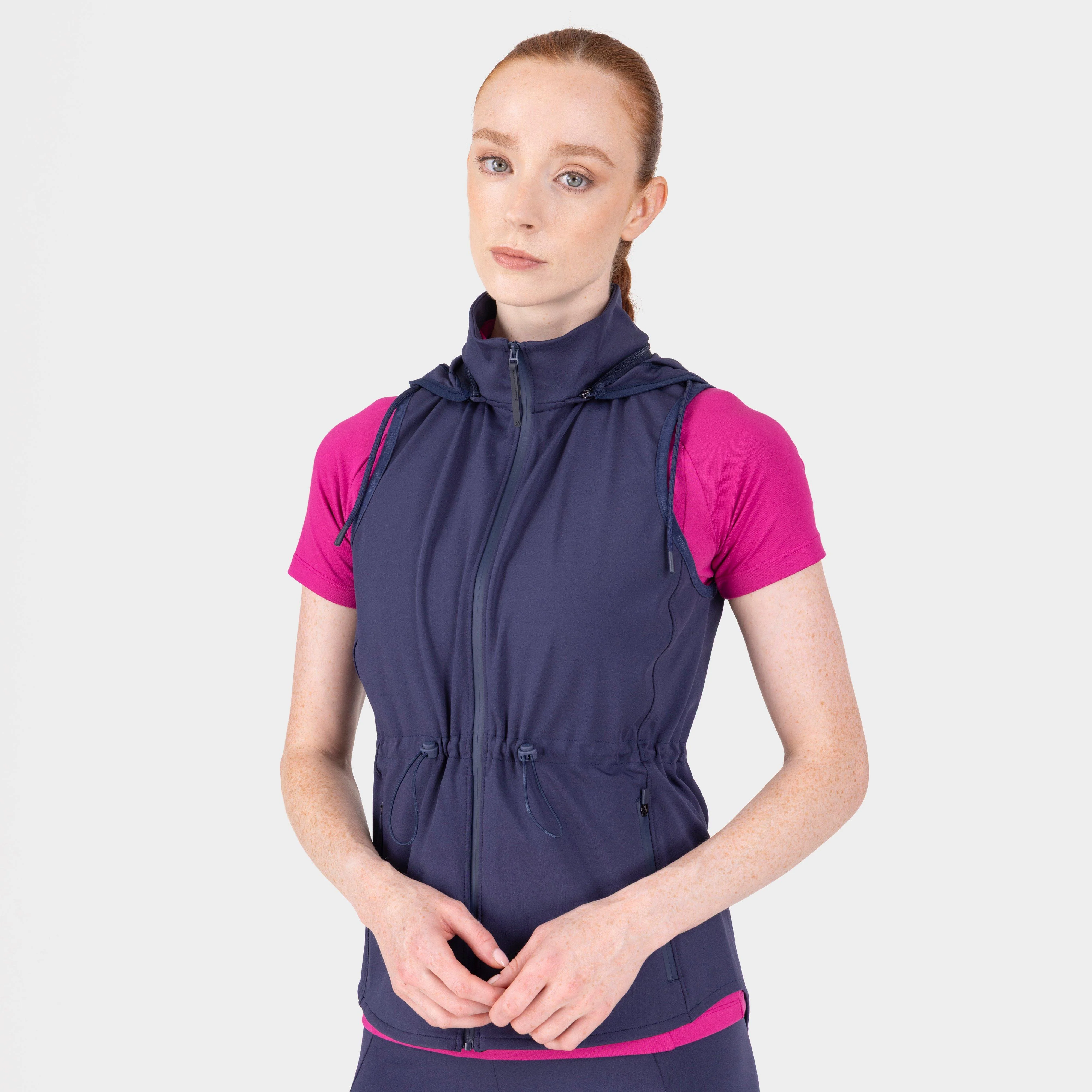 Women’s React Gilet Midnight - Image 12