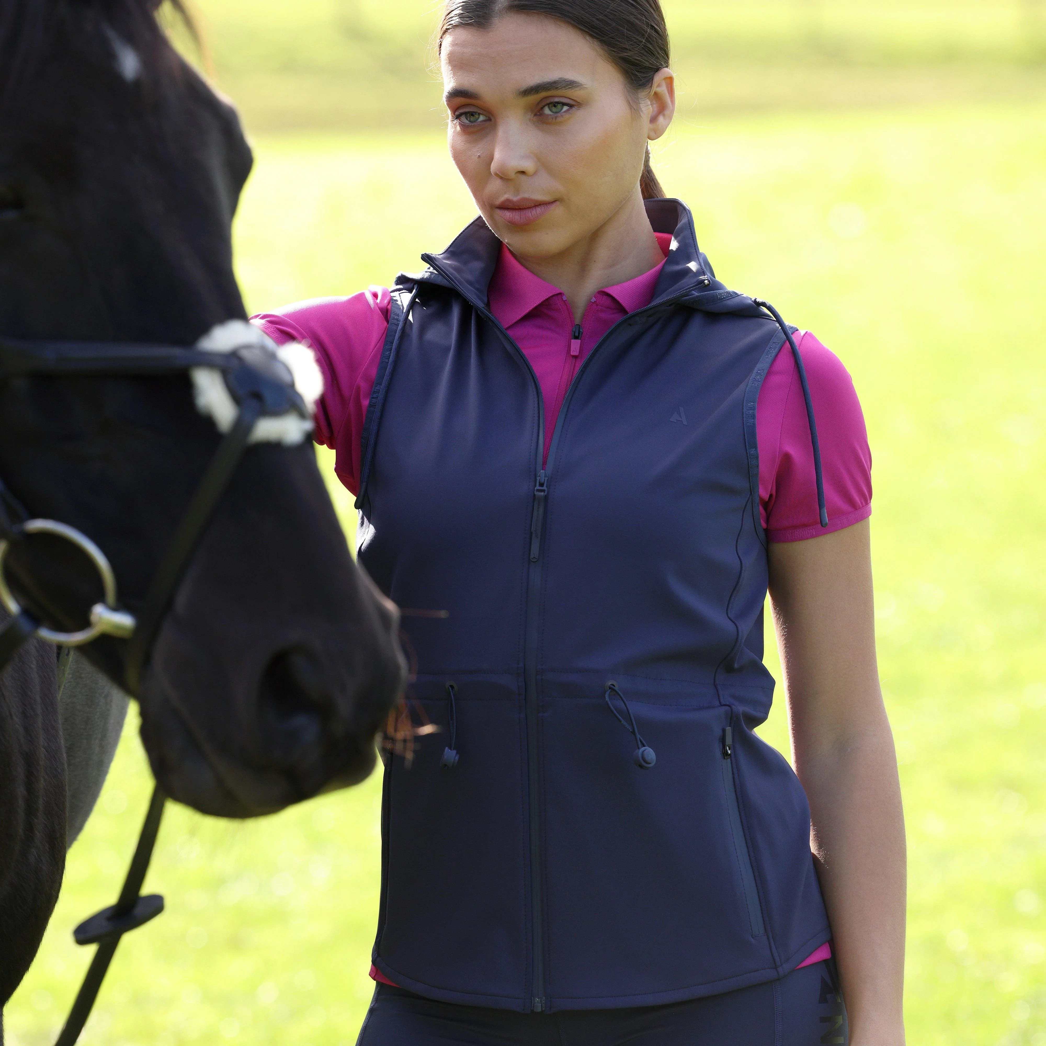 Women’s React Gilet Midnight - Image 14