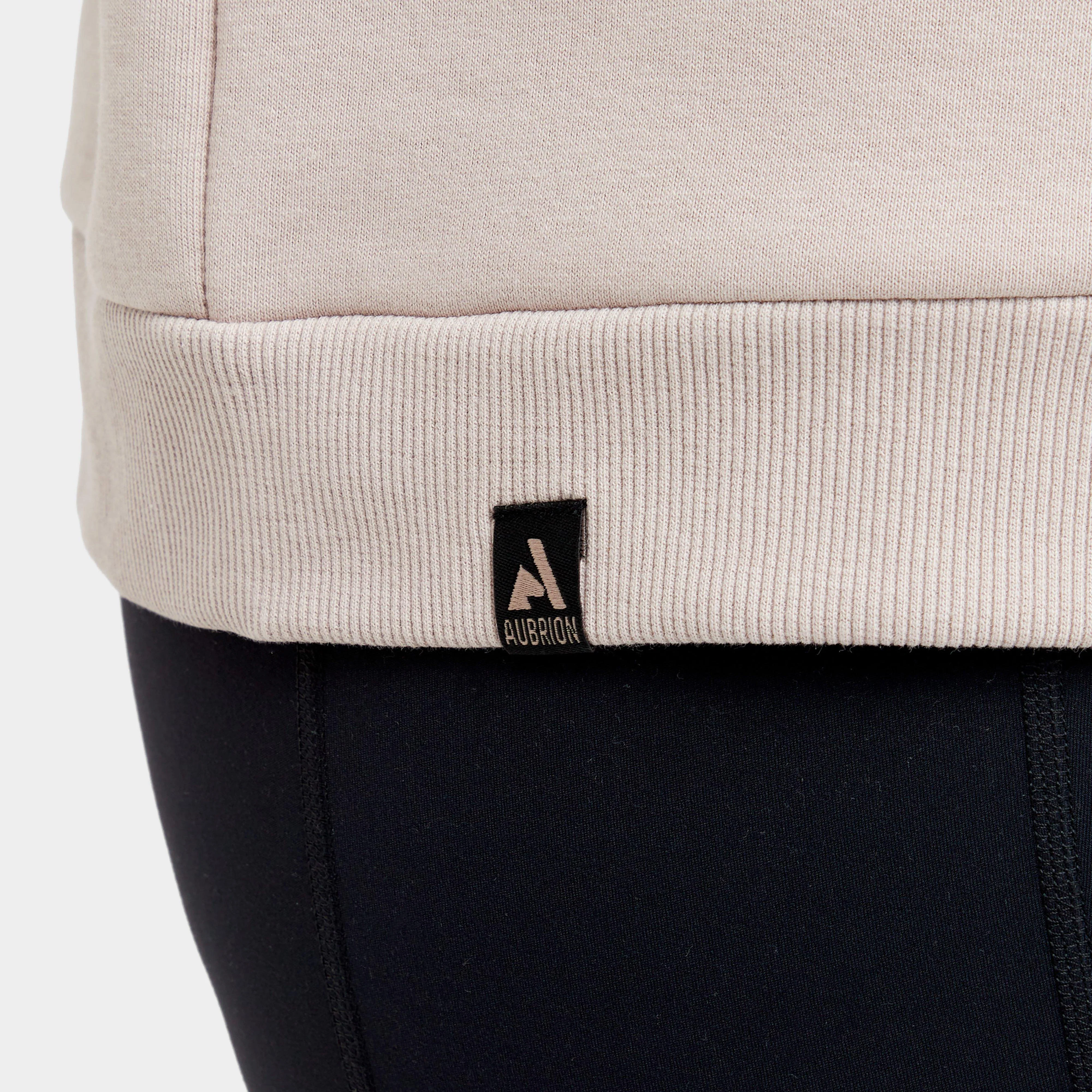 Women's React Half Zip Sweatshirt Sand - Image 7