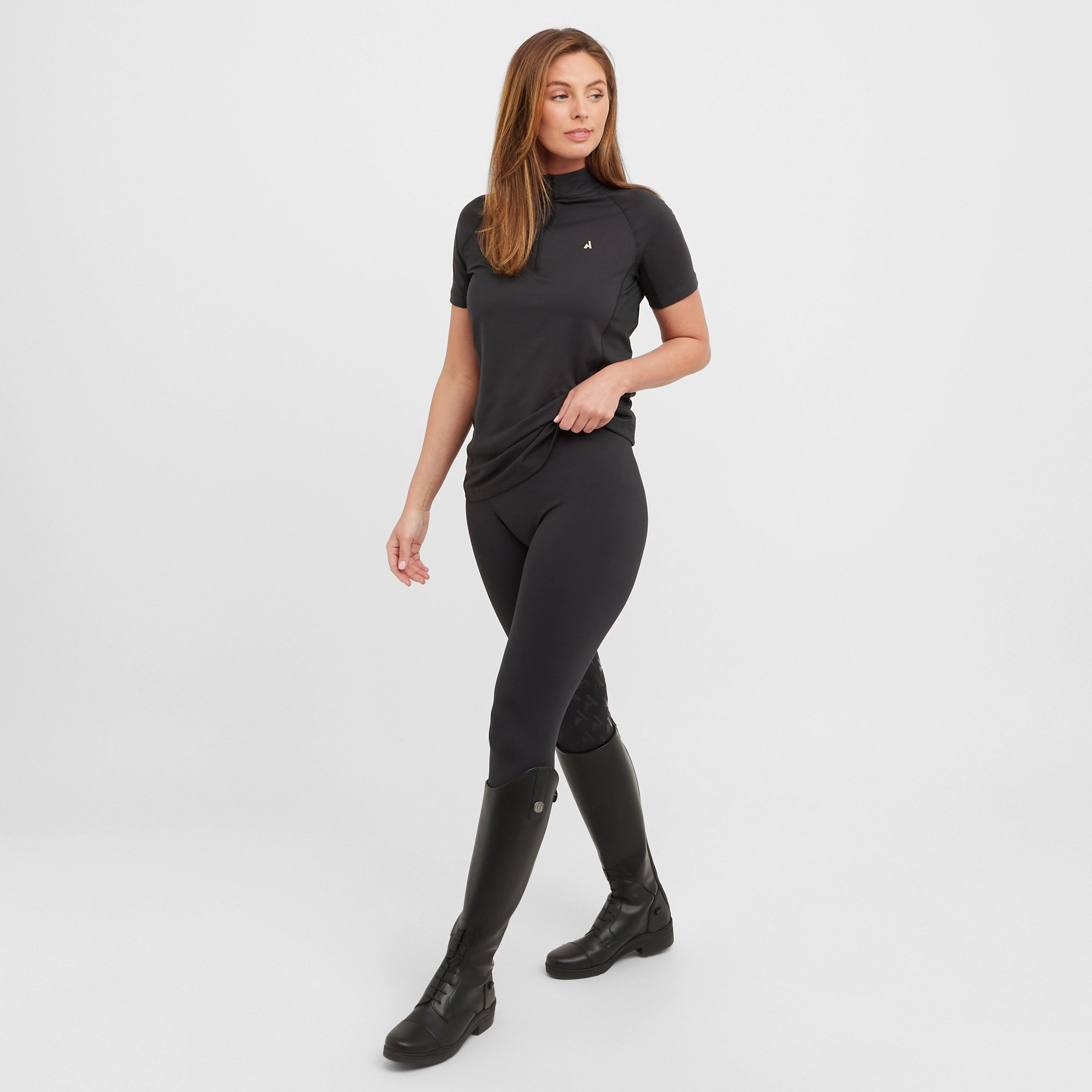 Womens React Sculpt Riding Tights Shadow - Image 3