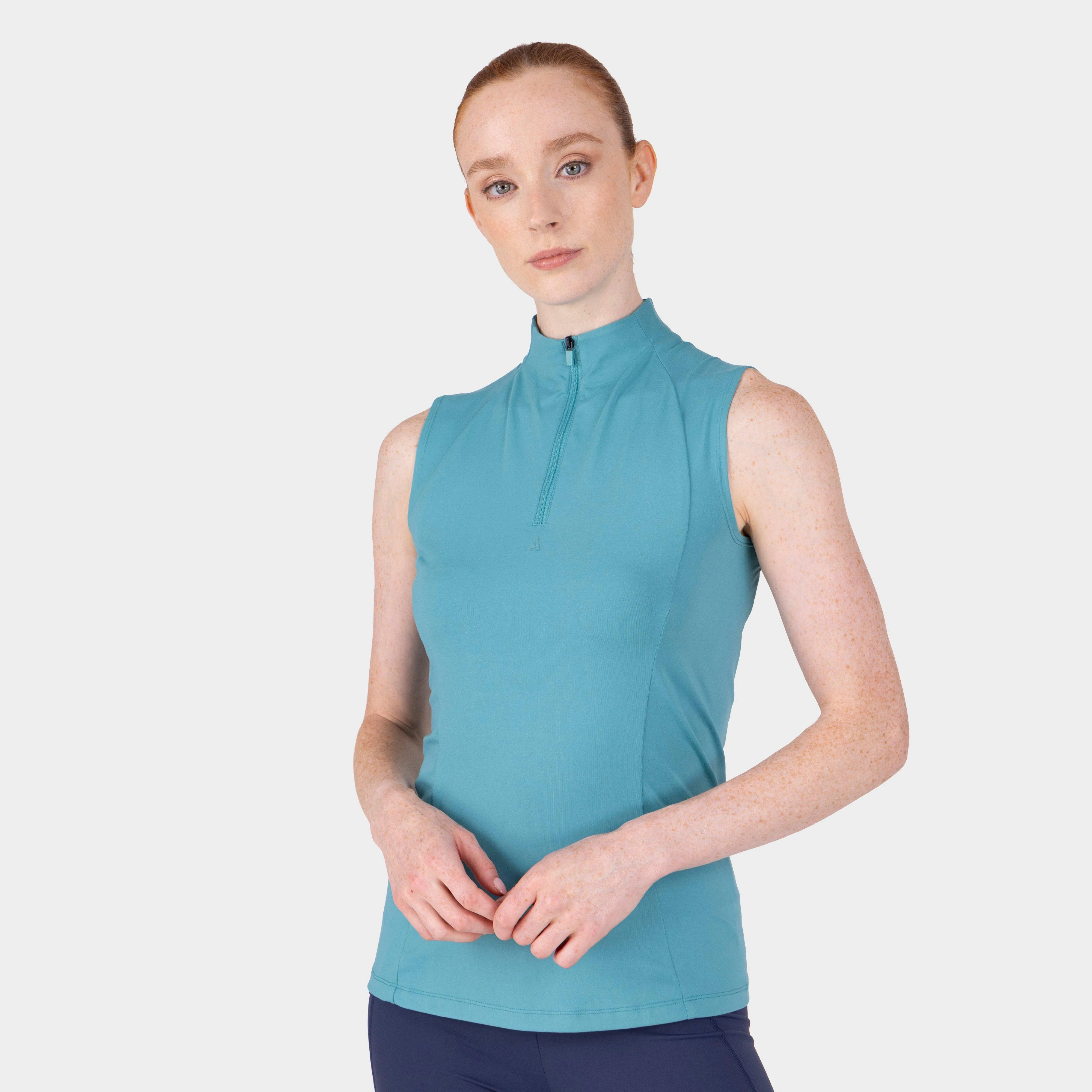 Women’s React Sleeveless Base Layer Haze - Image 5
